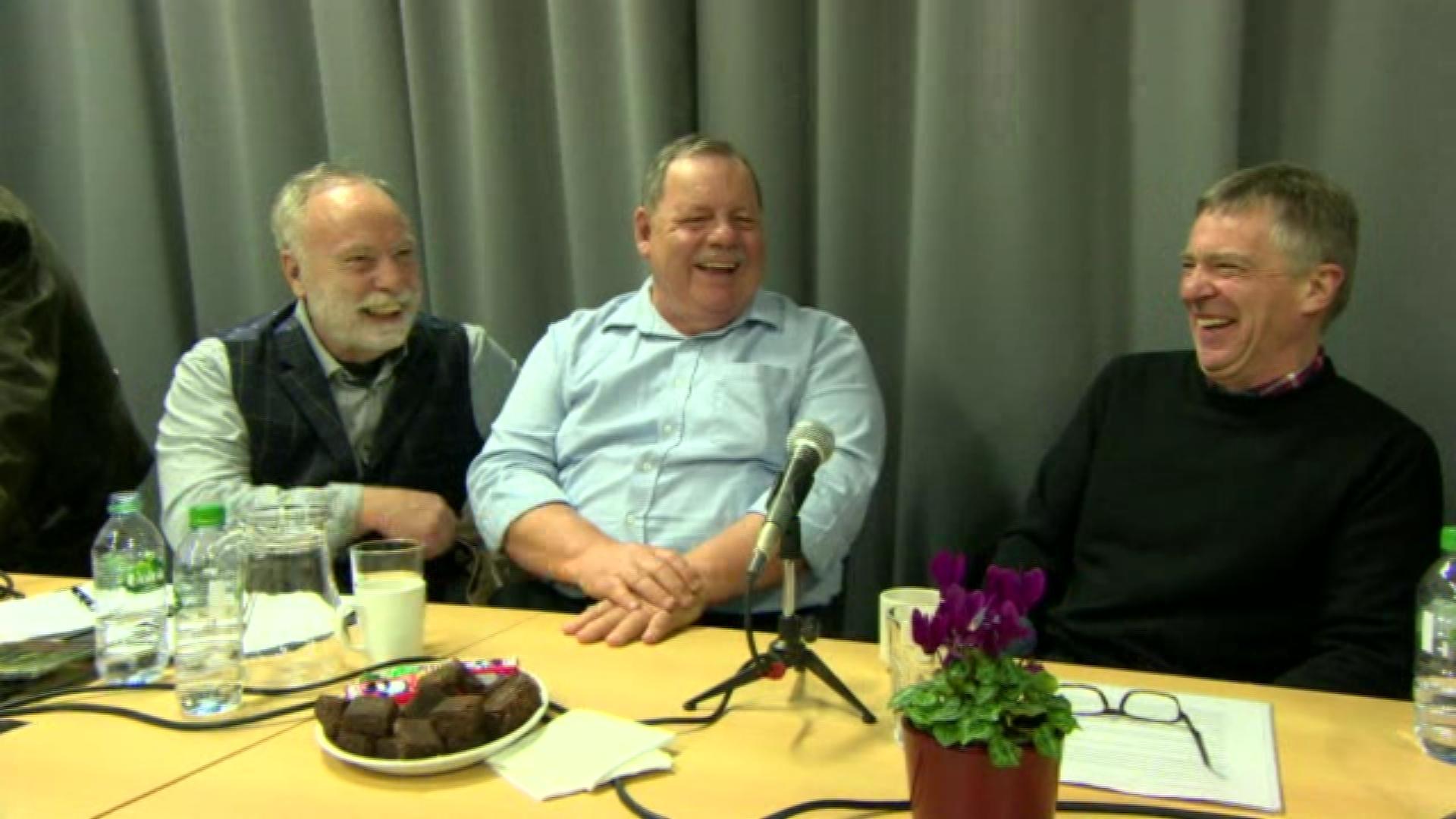 Brian Keenan, Terry Anderson and John McCarthy at Rostrevor Literary Festival