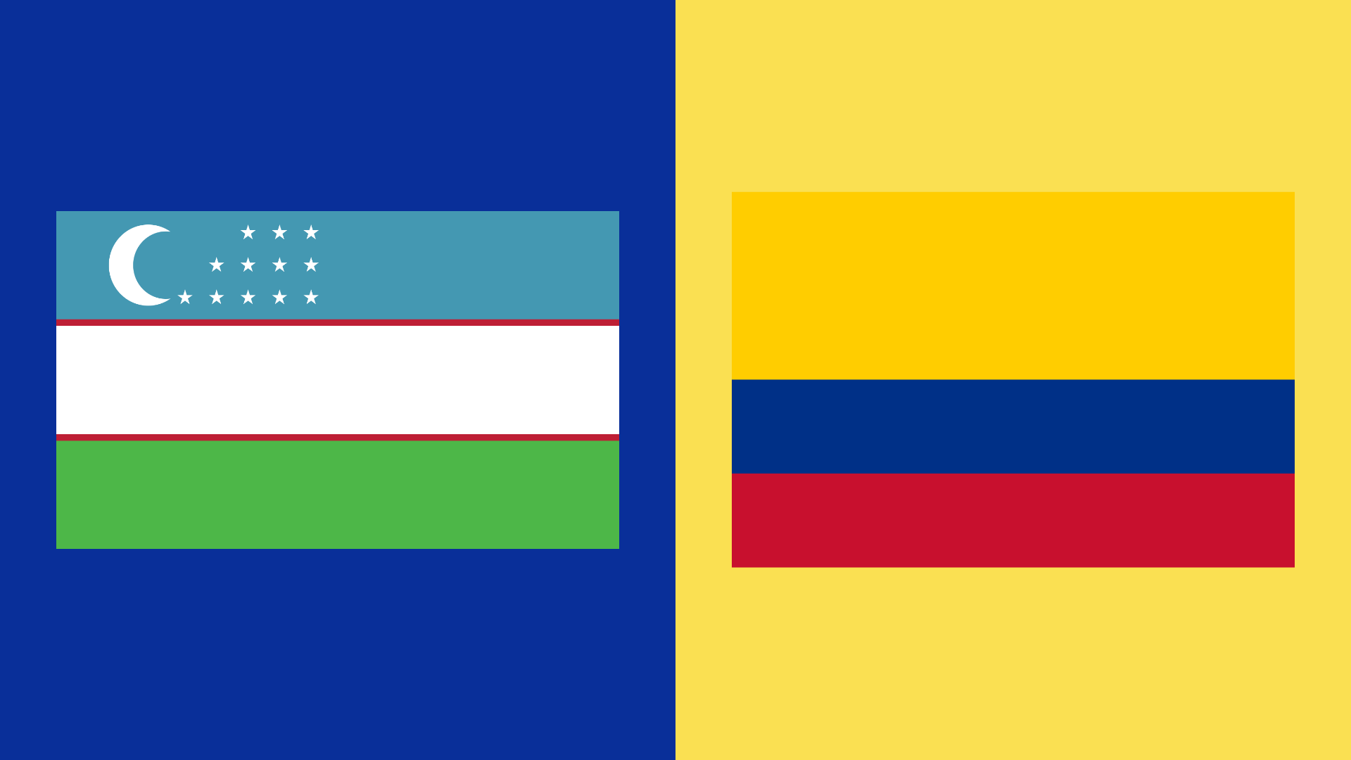 Uzbekistan v Colombia