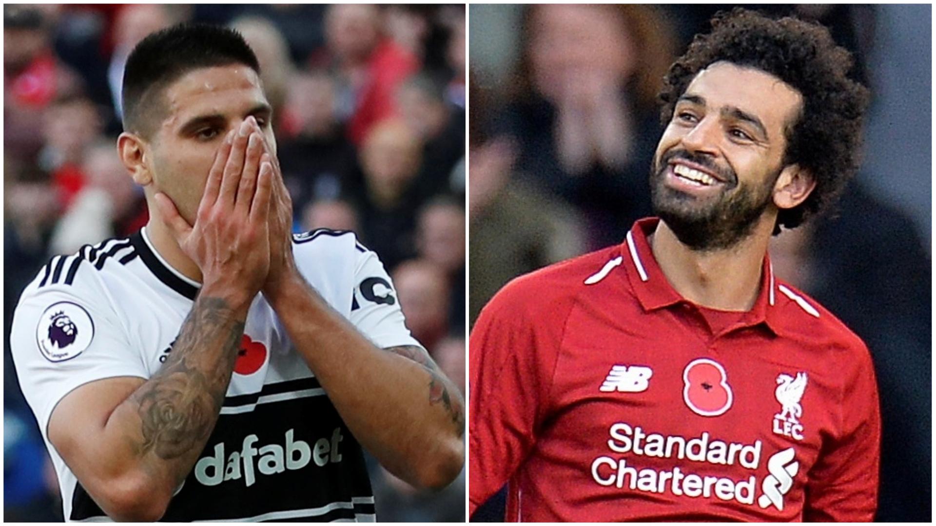 Aleksandar Mitrovic and Mohamed Salah