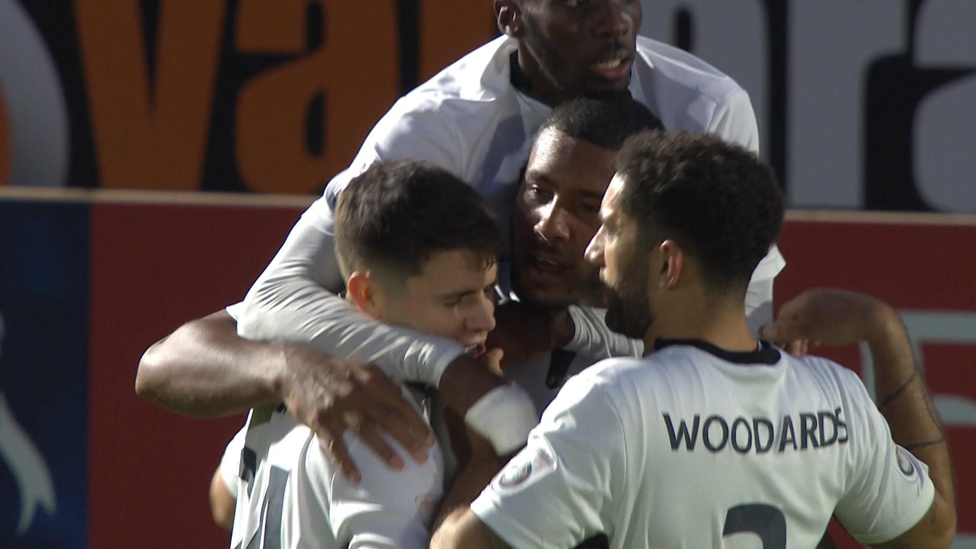 Boreham Wood celebrate