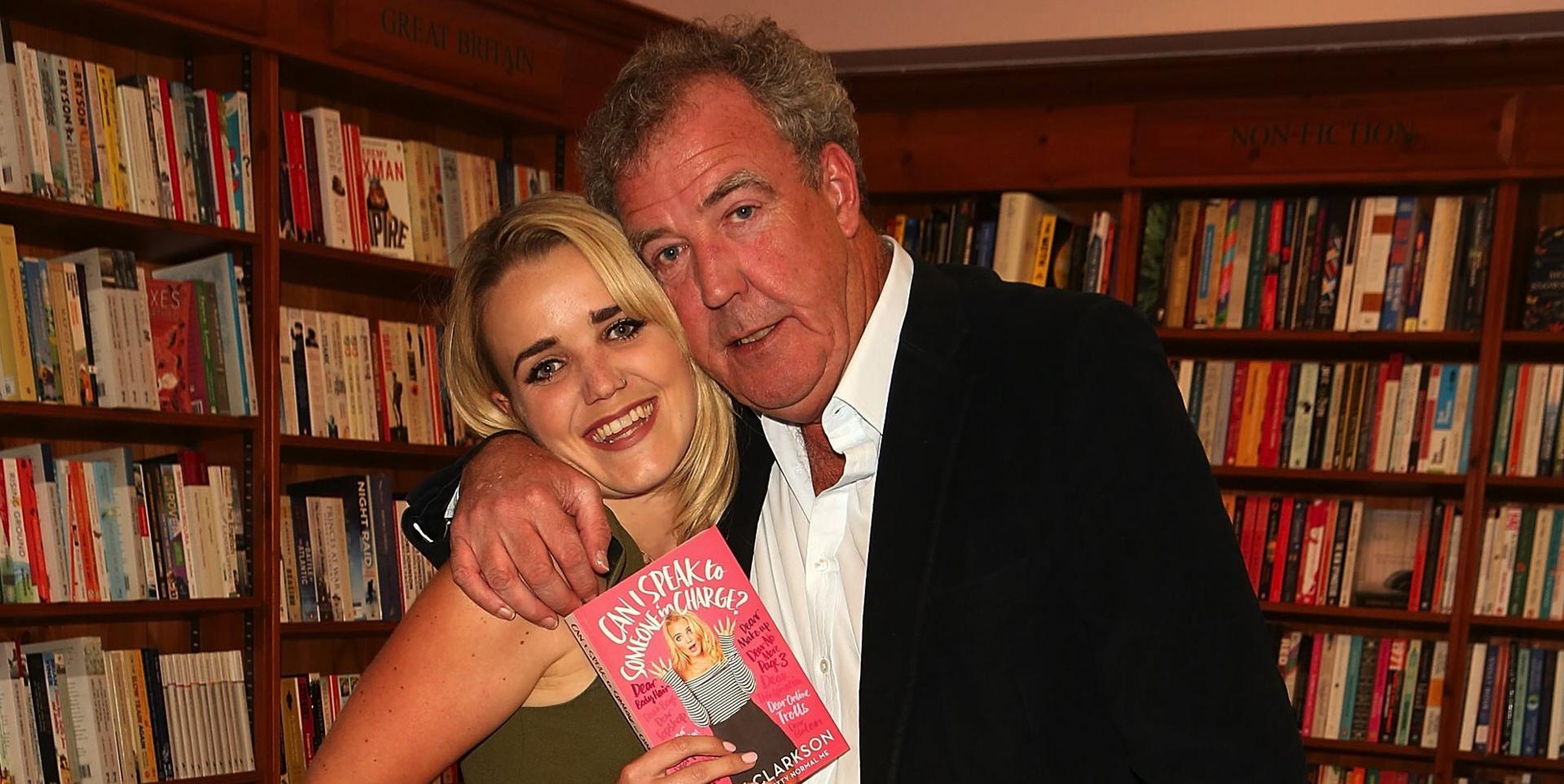 Emily Clarkson and her dad Jeremy Clarkson