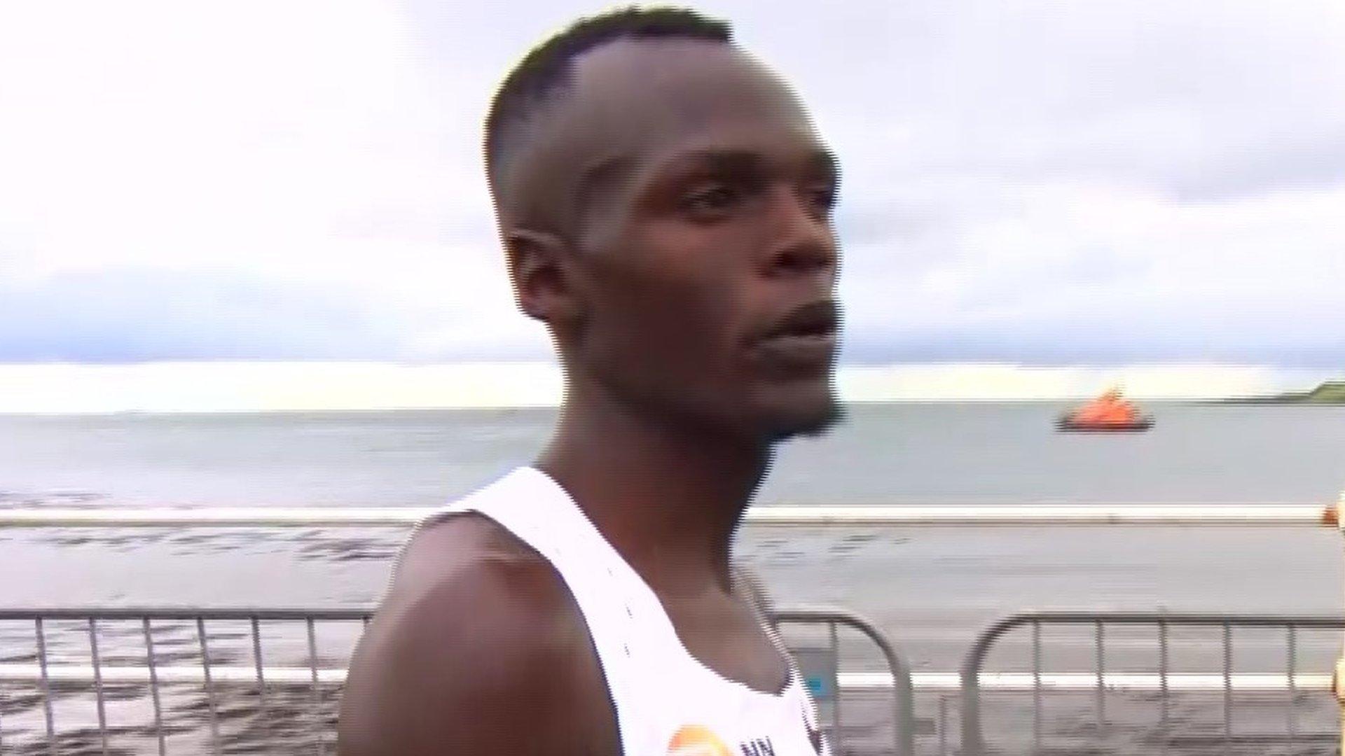 Kenya's Daniel Mateiko won the men's race in Northern Ireland