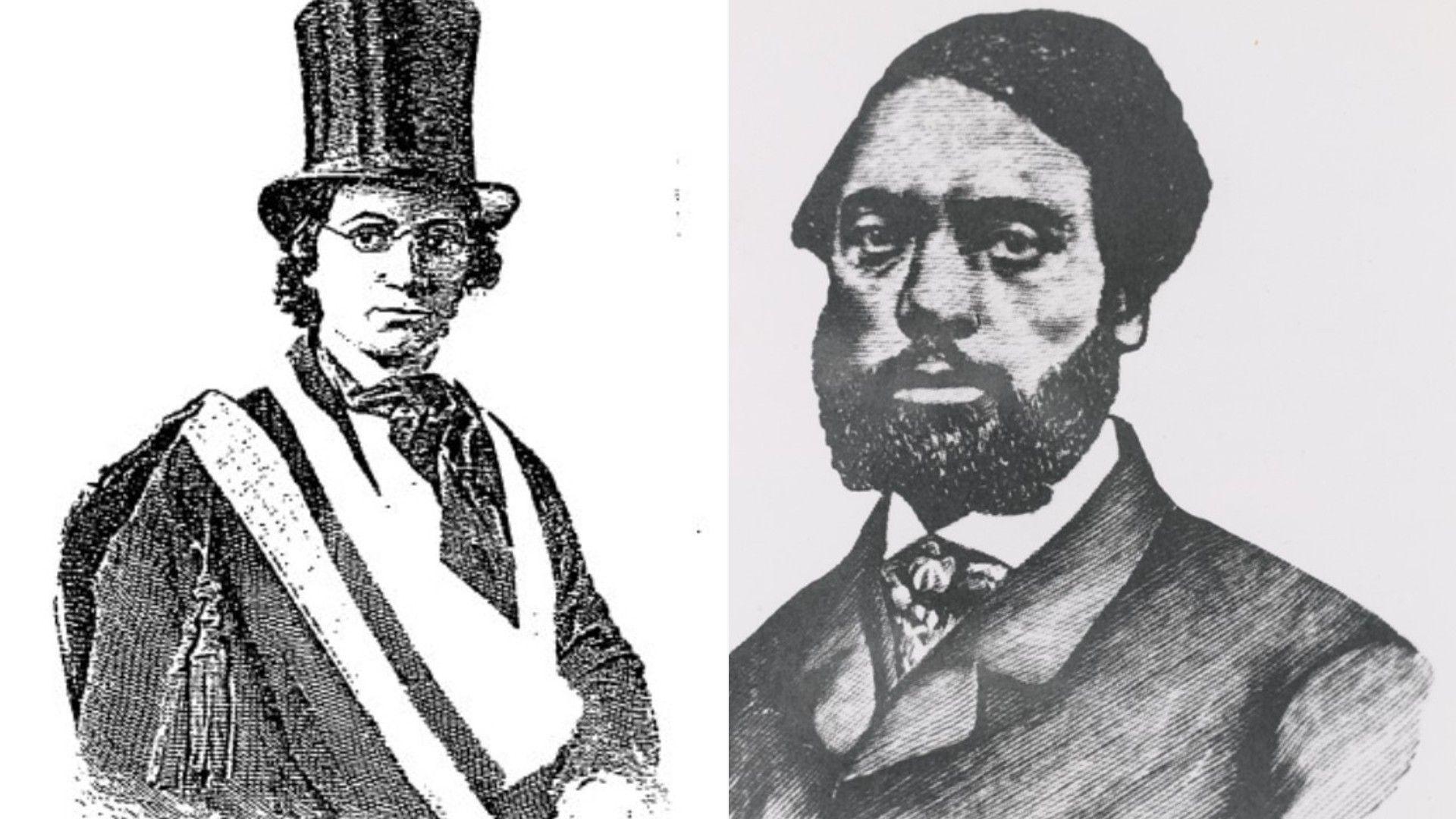 Ellen and William Craft, who escaped enslavement and fled to England