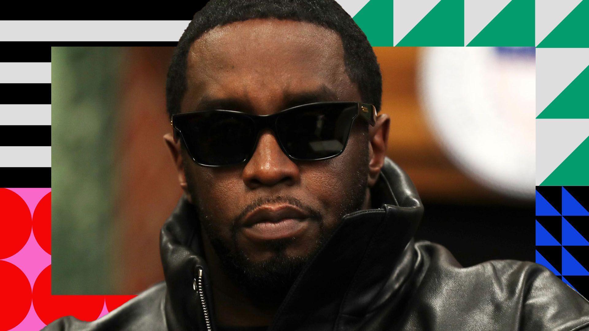 Sean "Diddy" Combs pictured in a black jacket