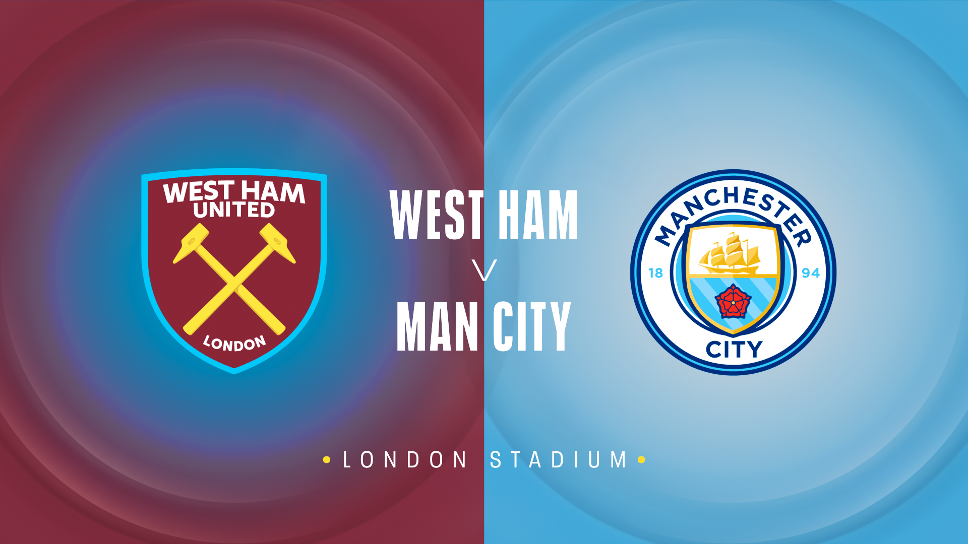 West Ham v Man City