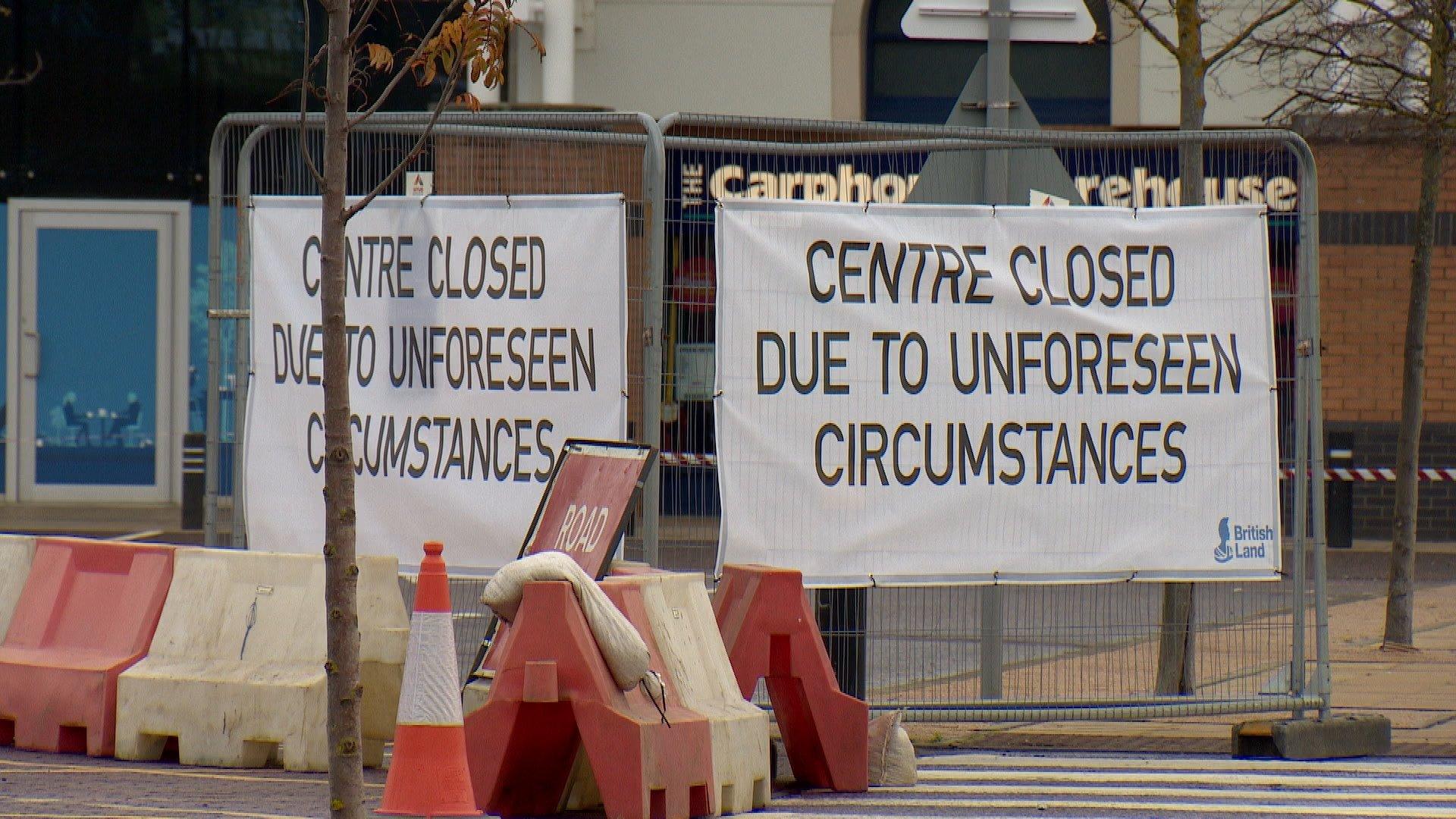 Signs at Inverness Centre