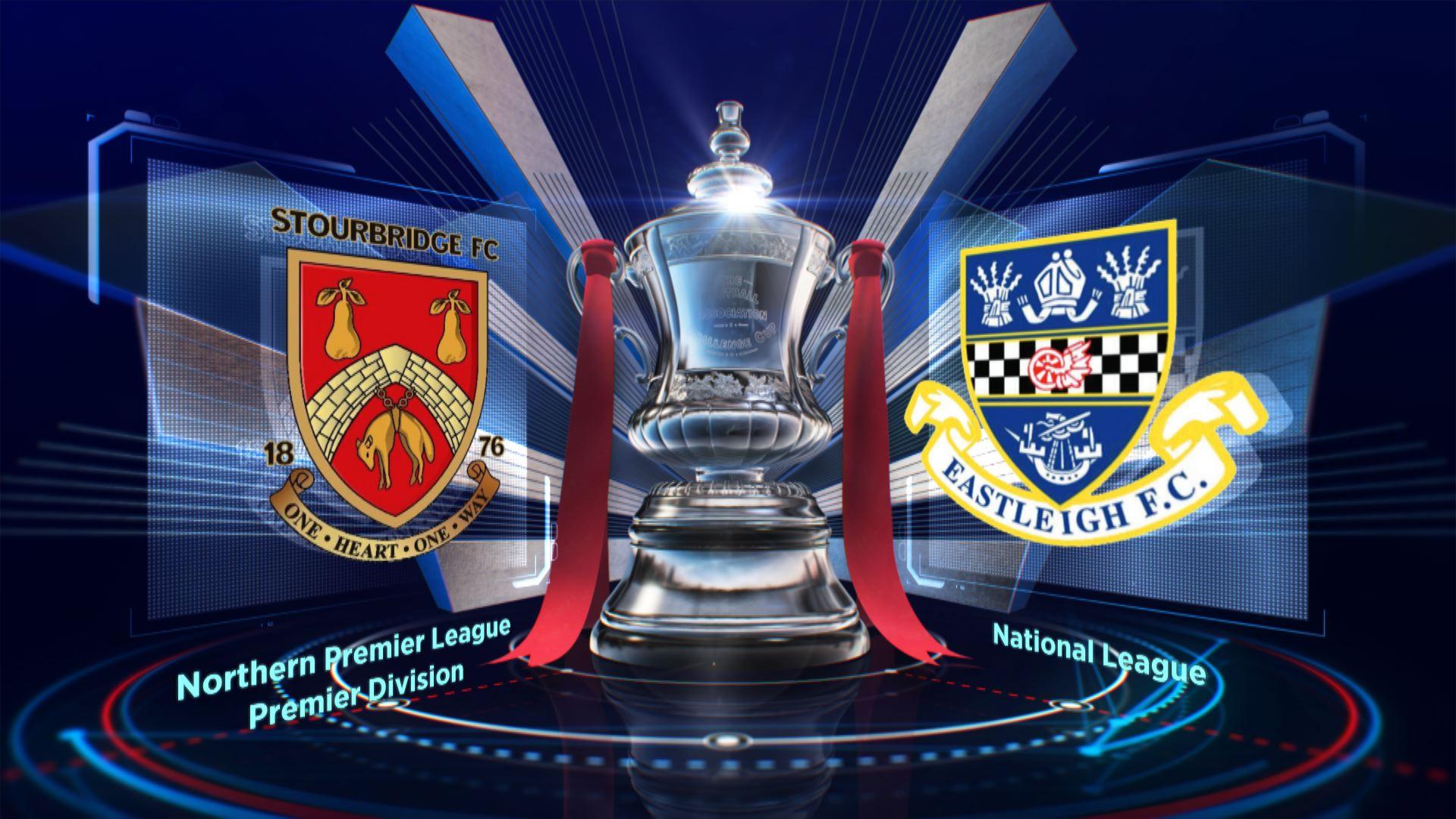 FA Cup: Stourbridge v Eastleigh highlights