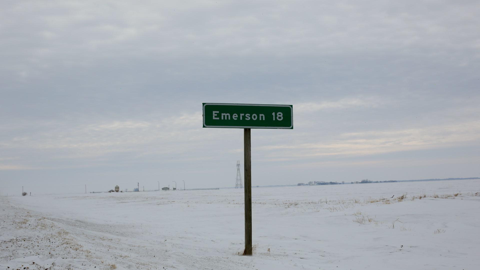 Emerson, Manitoba sign