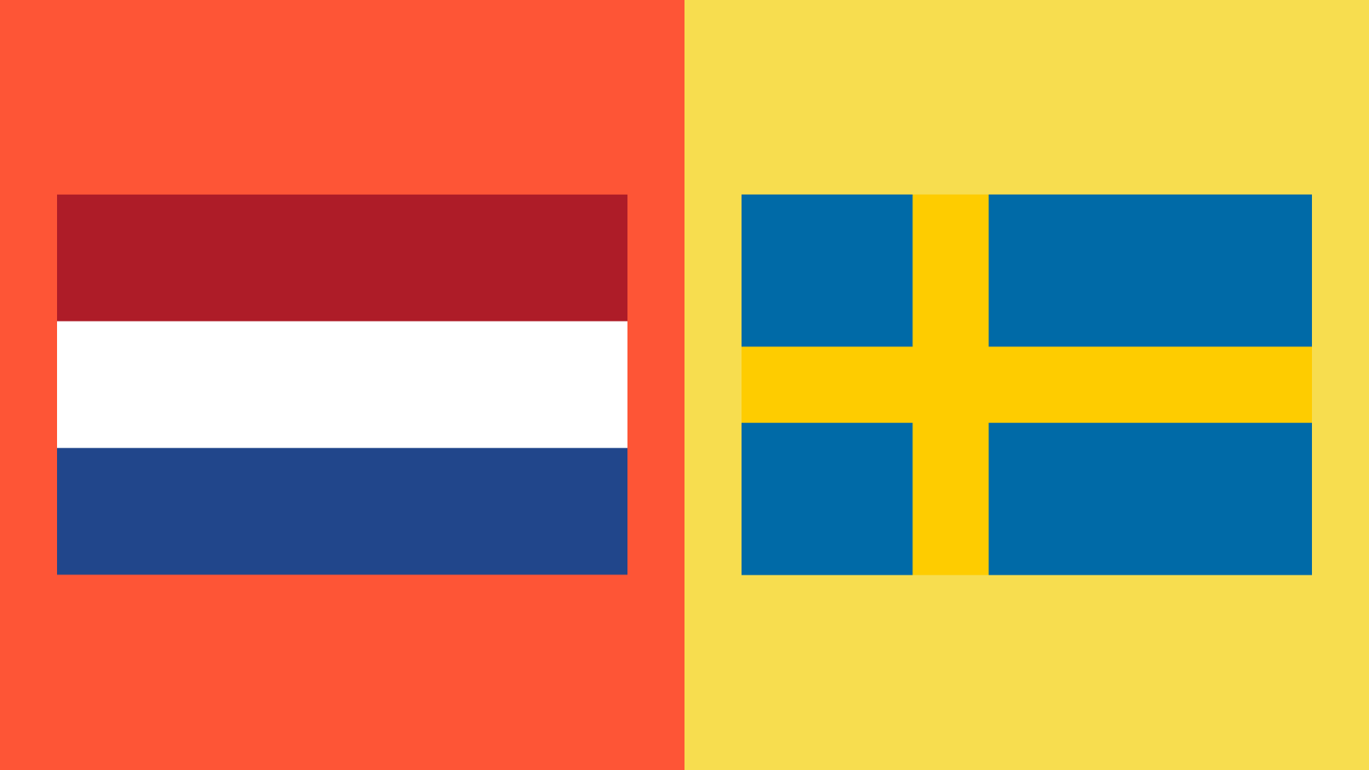 Netherlands v Sweden