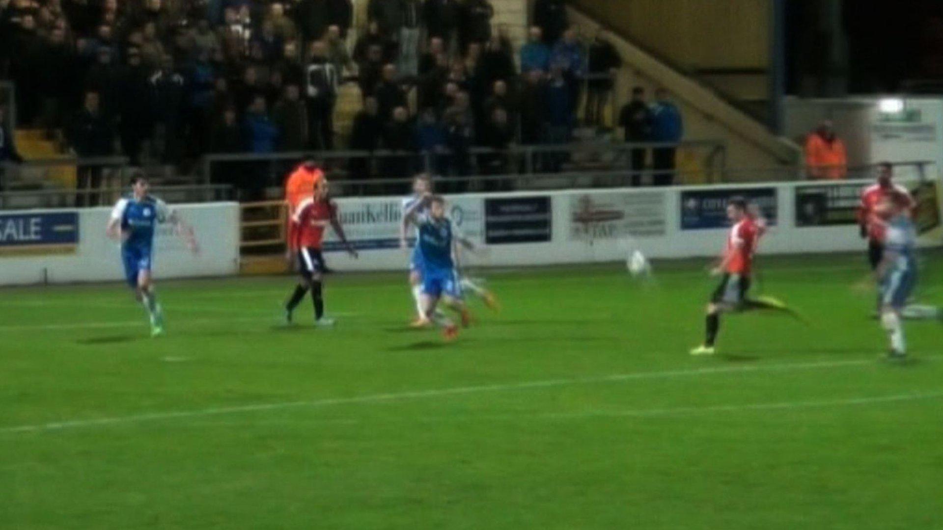 Dover Athletic score a stunning Barcelona-style team goal during their 1-1 draw against Chester FC