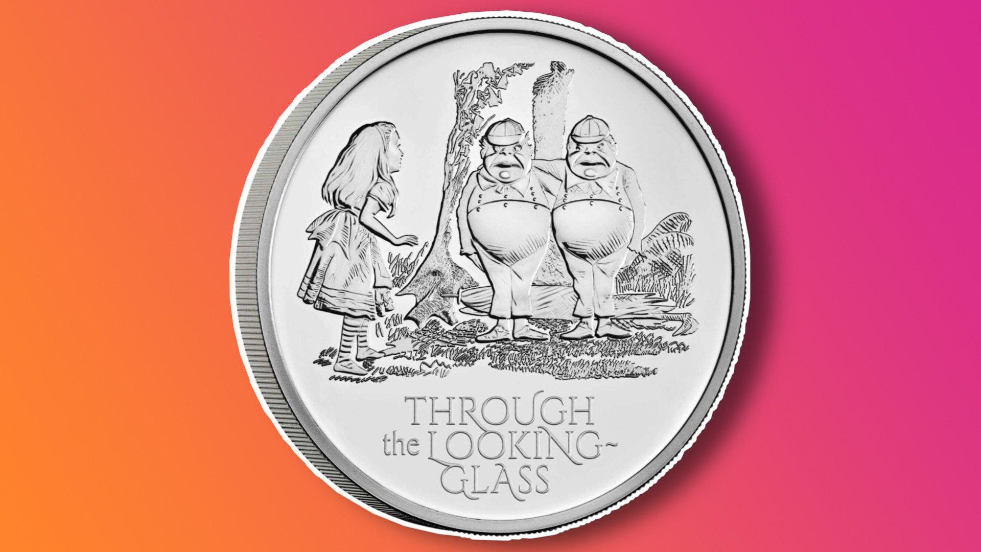 Alice In Wonderland coin.