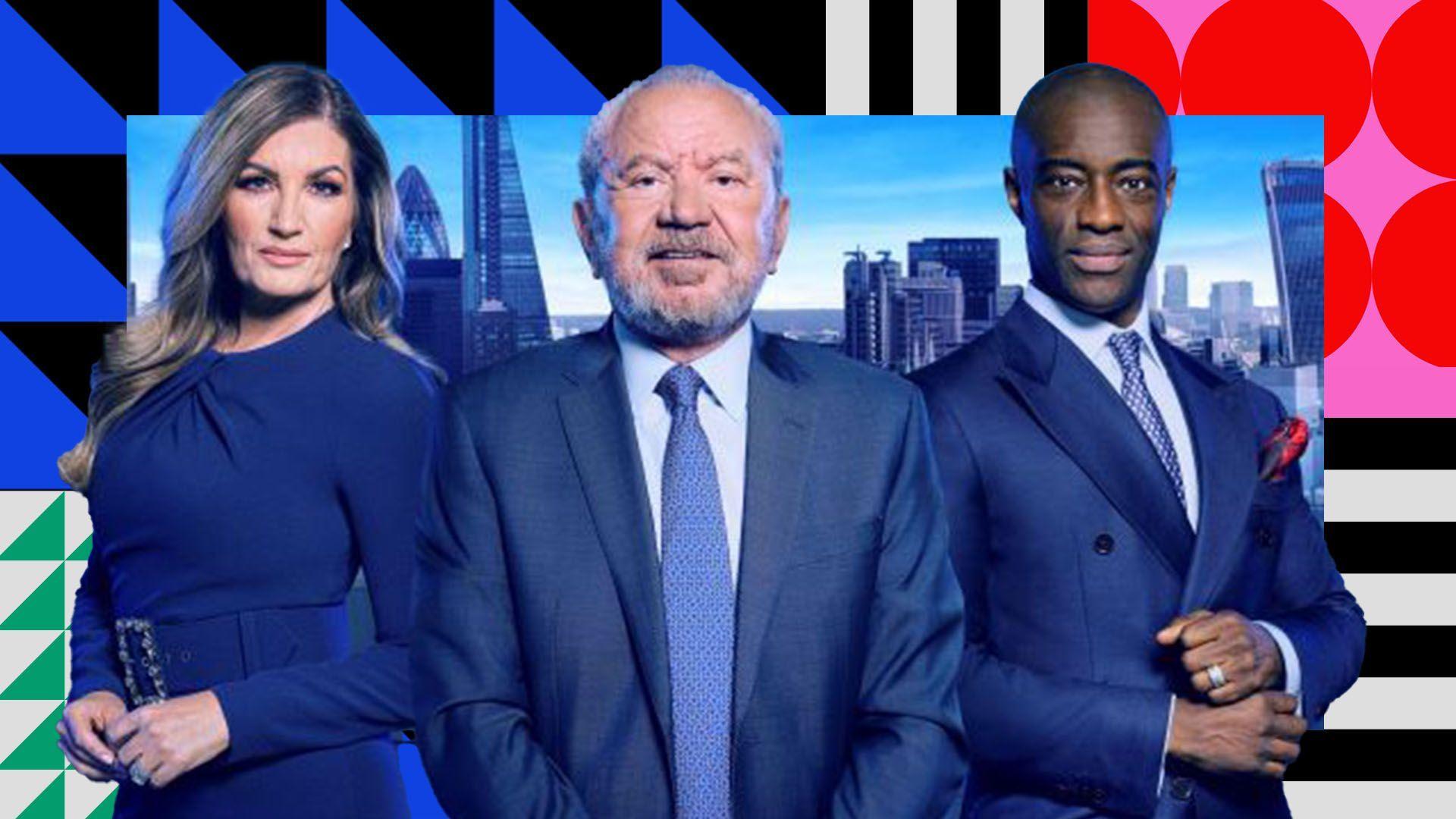 Baroness Karren Brady, Lord Alan Sugar, and Tim Campbell