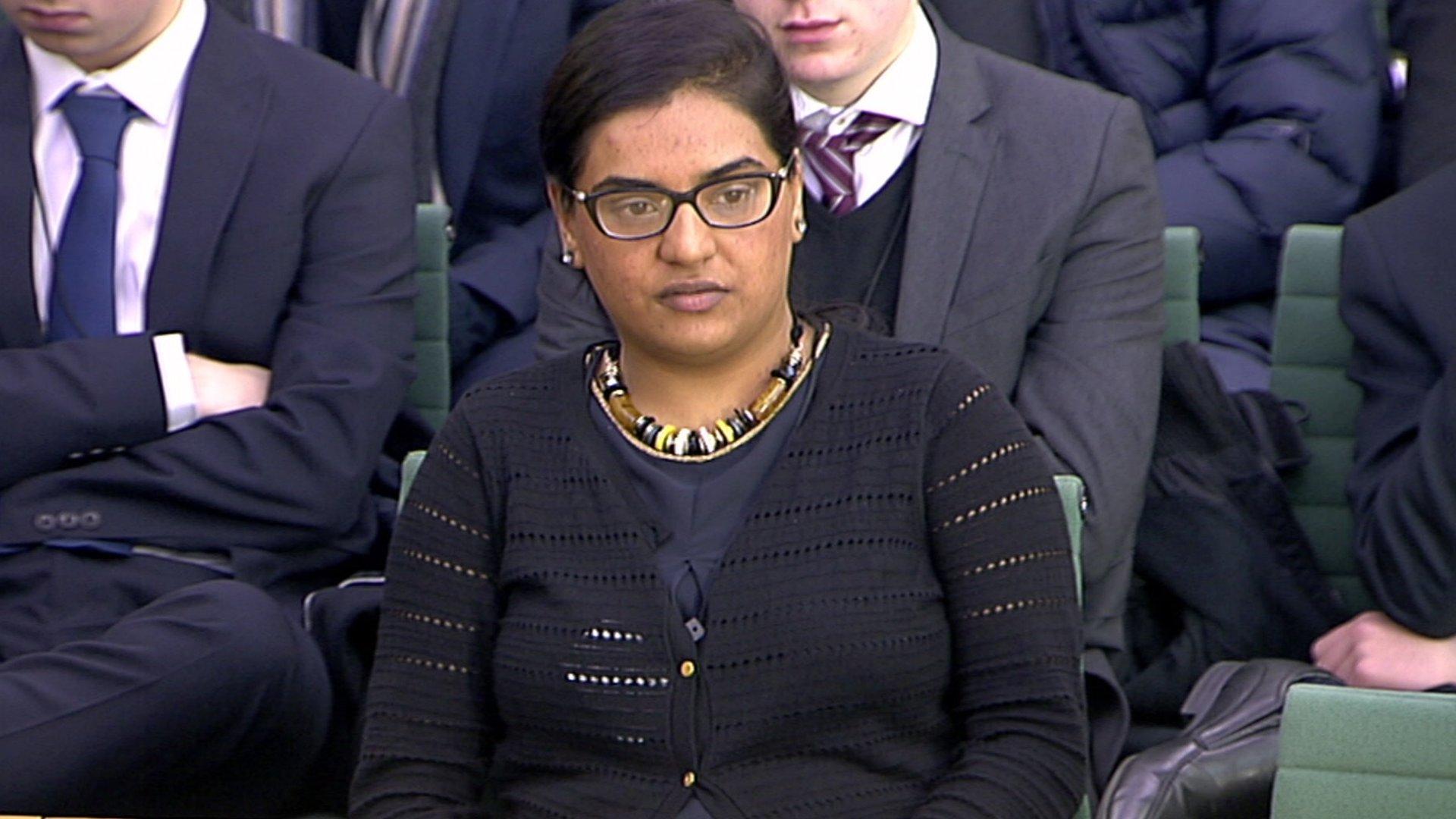 Konika Dhar before the Home Affairs Select Committee on 19 January 2016