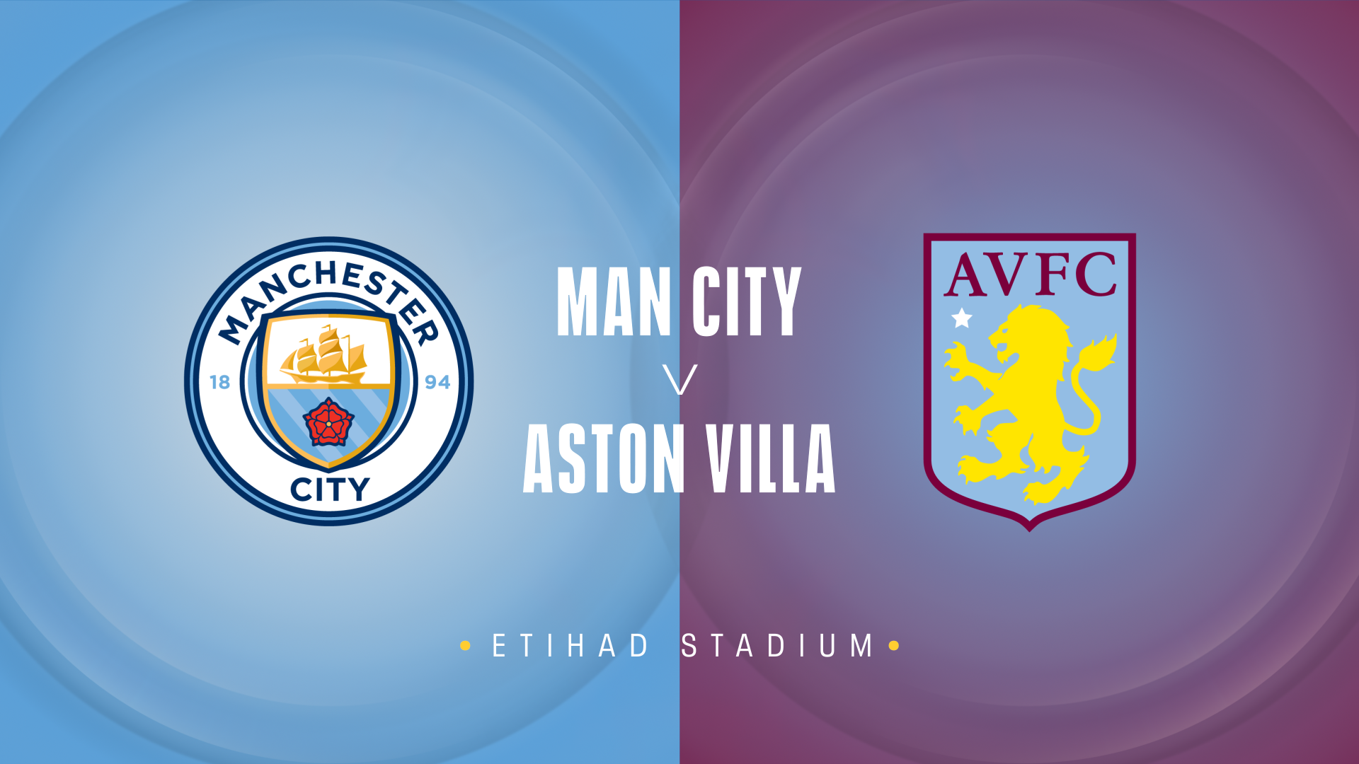 Man City v Aston Villa