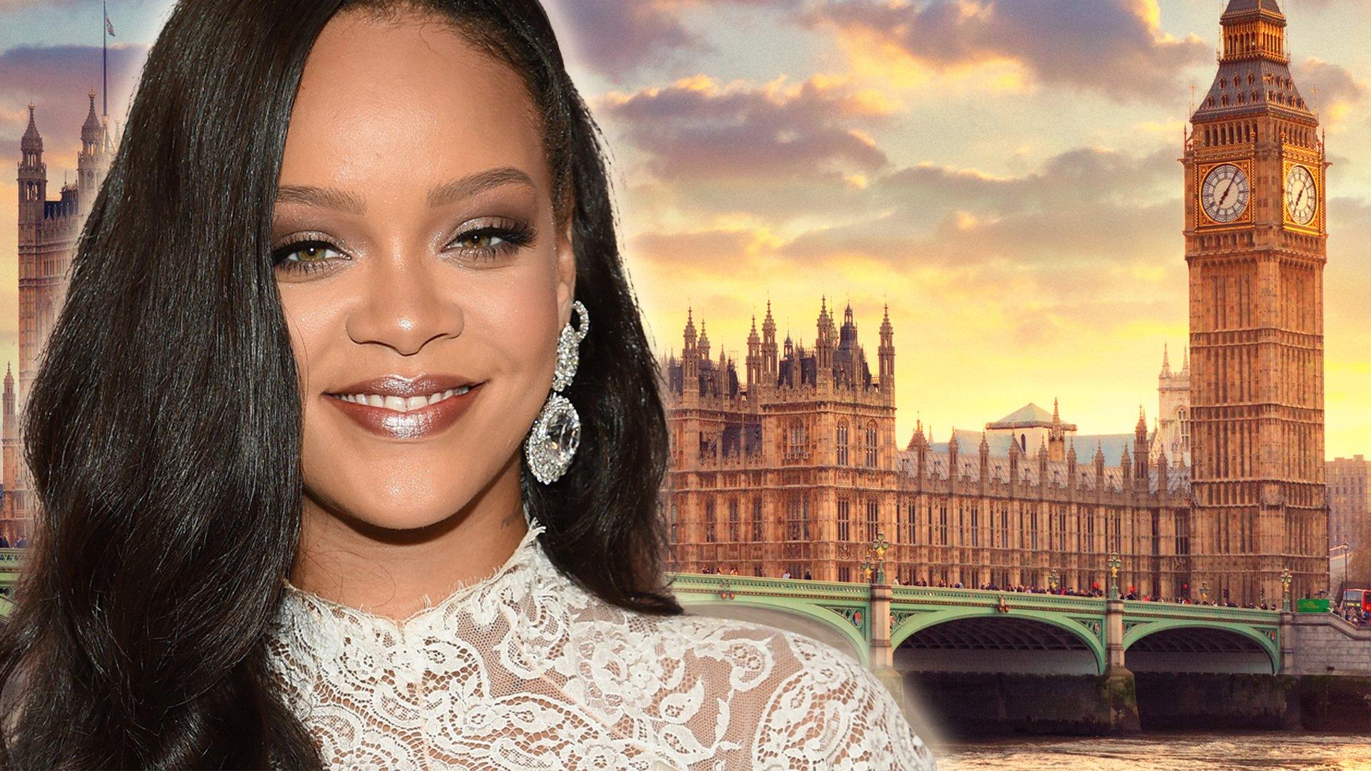 Rihanna in London