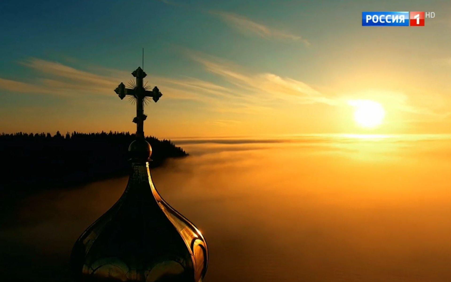 Screengrab from the Rossiya 1 documentary Valaam