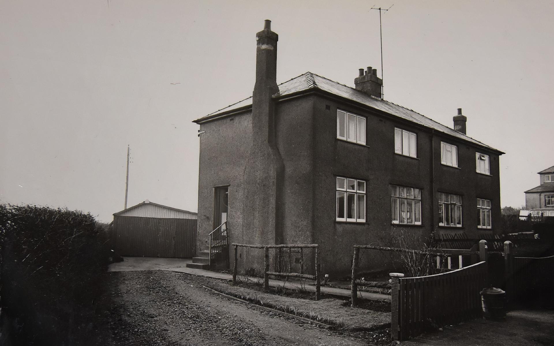 The house where John West was murdered