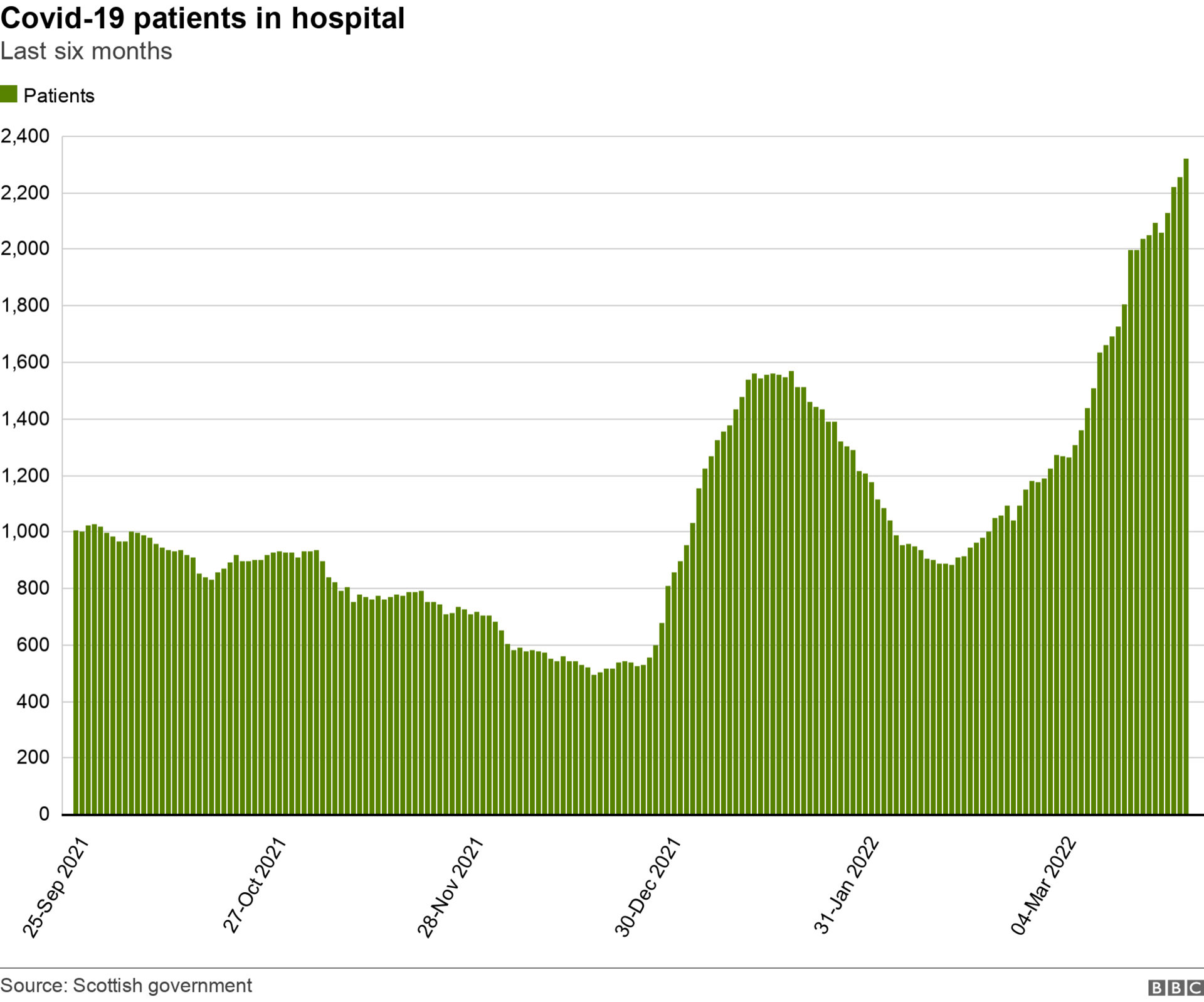 Covid patients - 24 March