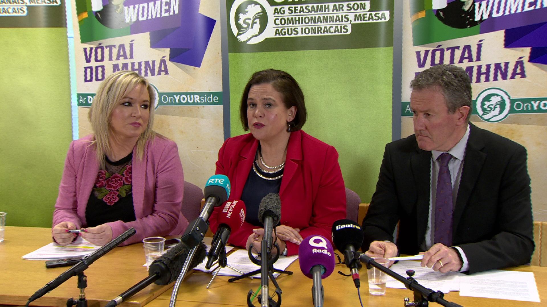 Sinn Féin press conference