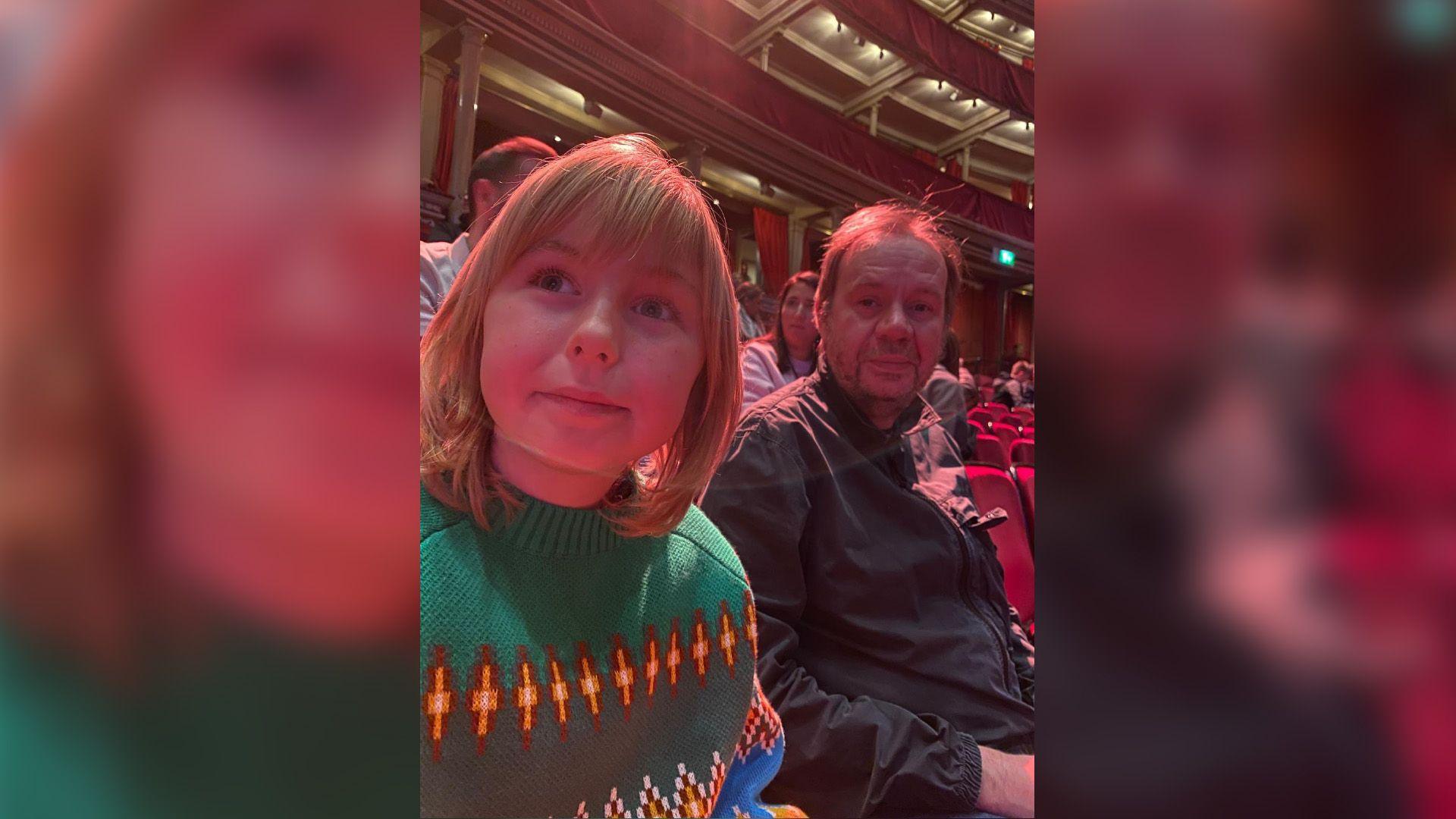 Llyr gyda'i fab Jacob