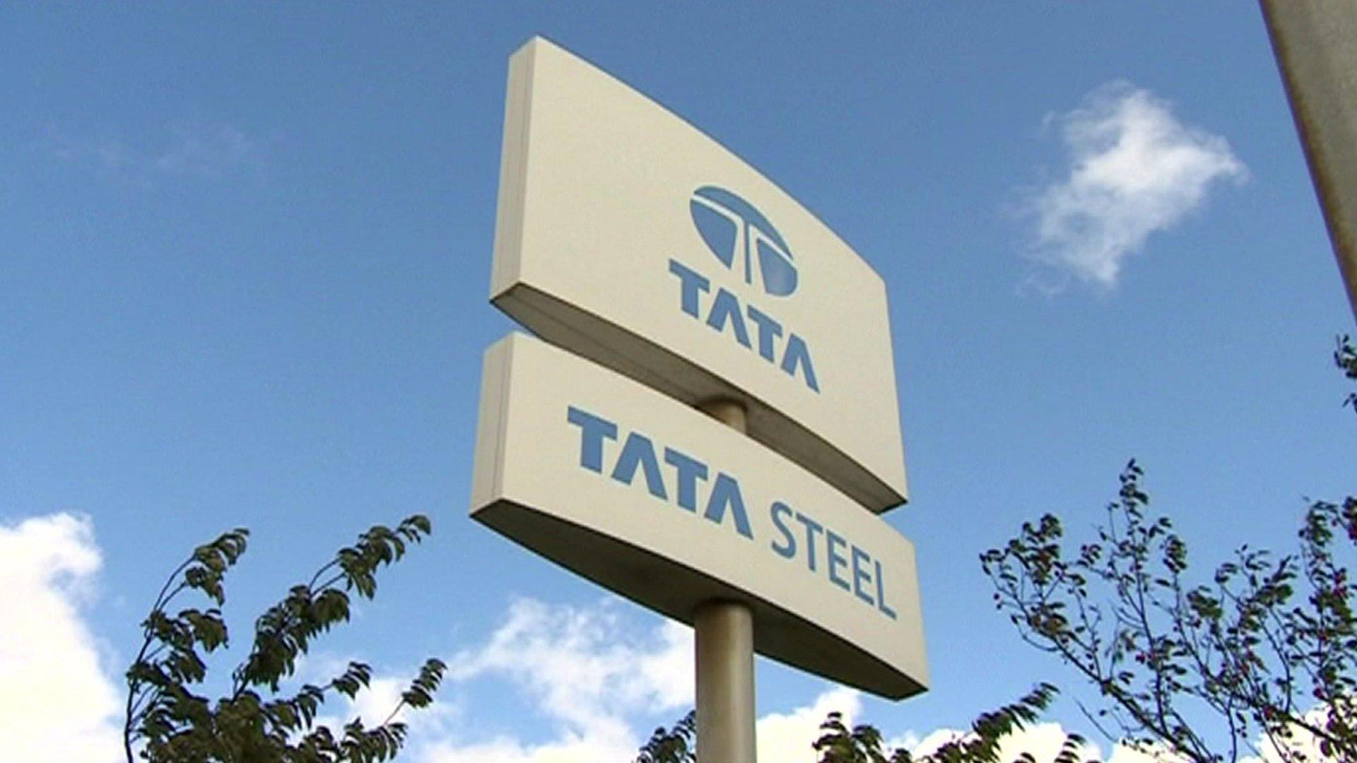 Tata Steel sign