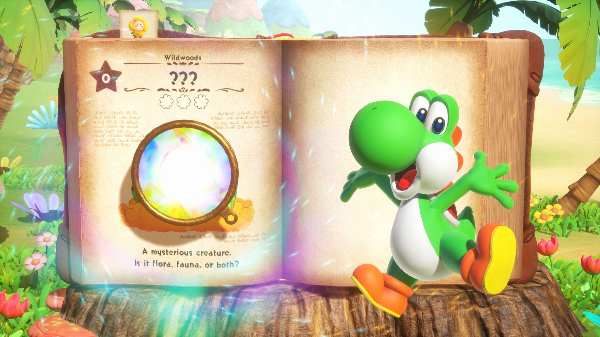 Yoshi and the mysterious book