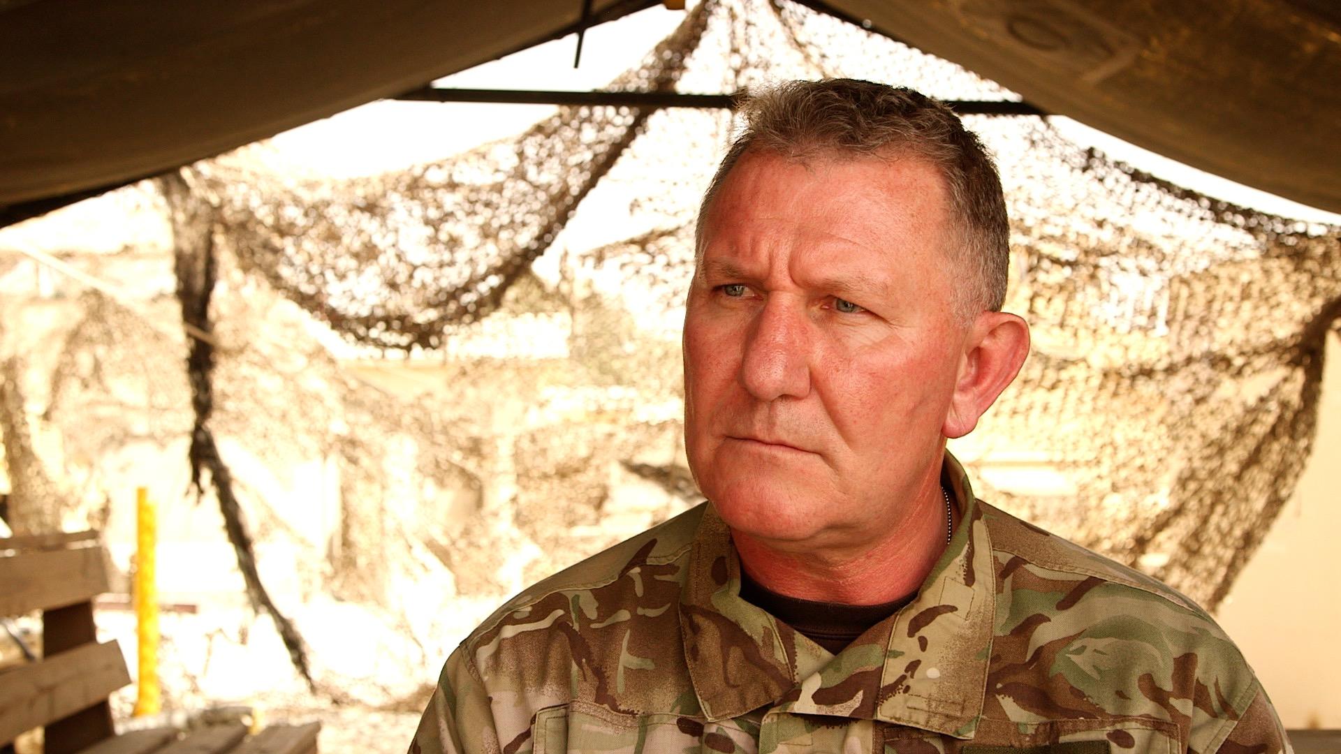 Lieutenant General Richard Cripwell, the most senior British military officer in Afghanistan