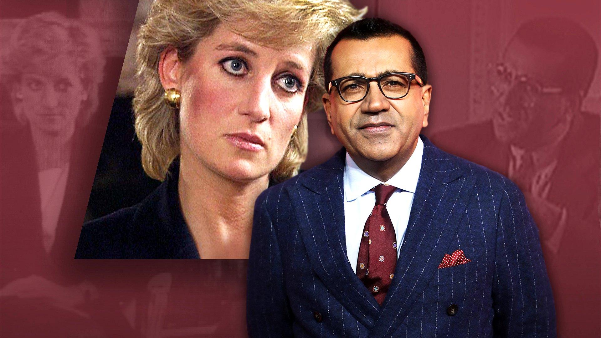 Princess Diana and Martin Bashir