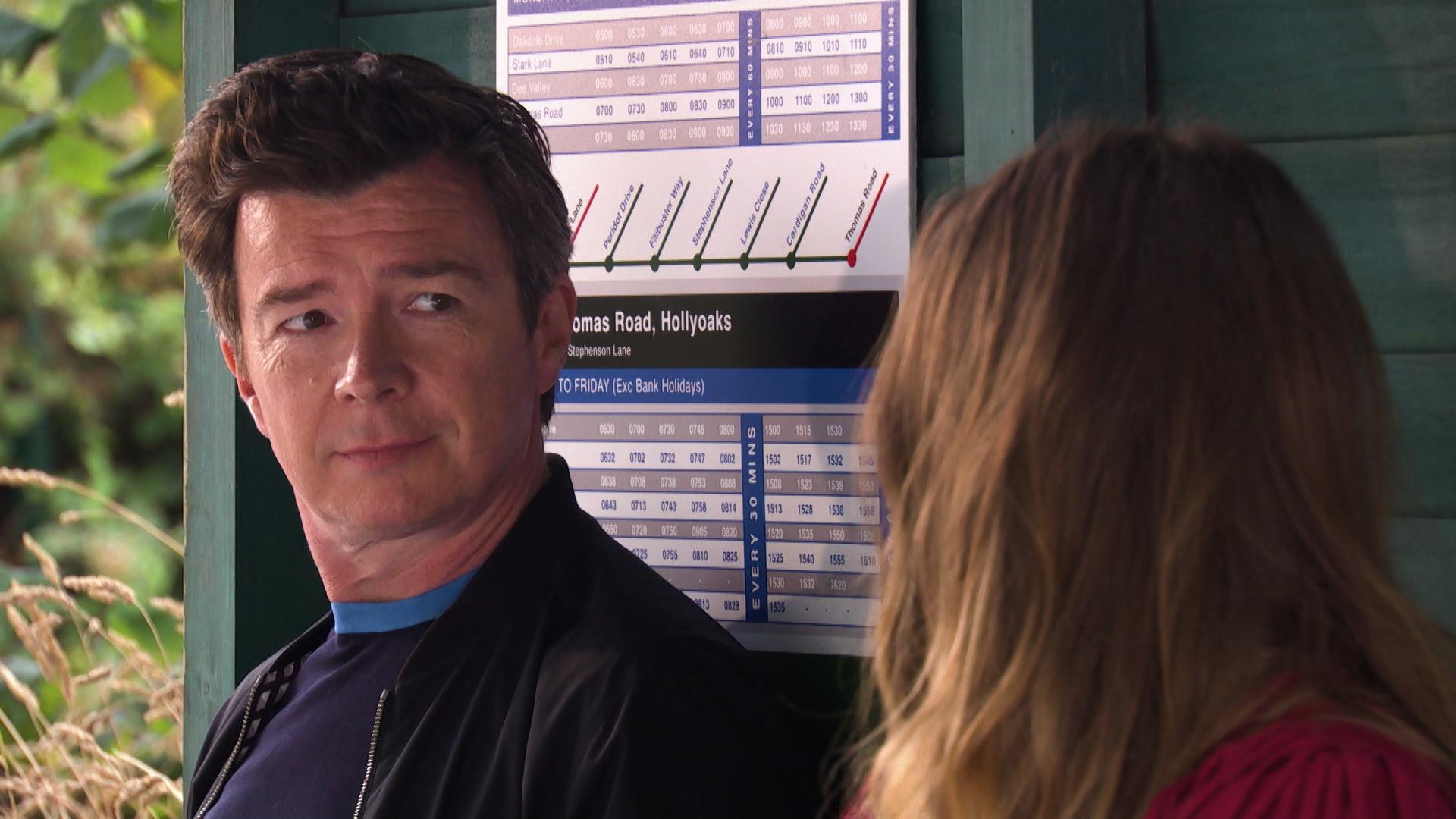 Rick Astley in Hollyoaks