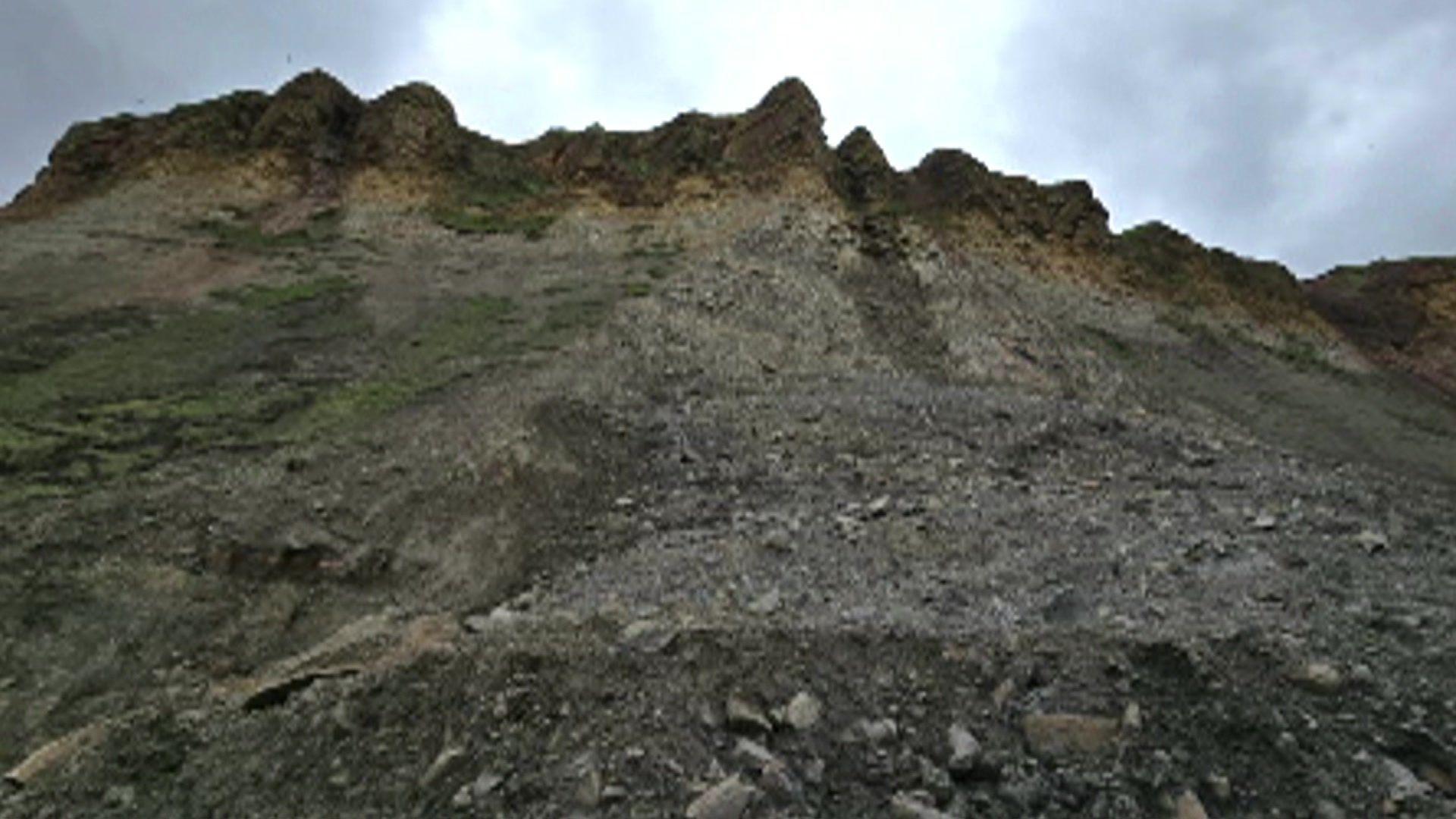 Cliffs in Filey