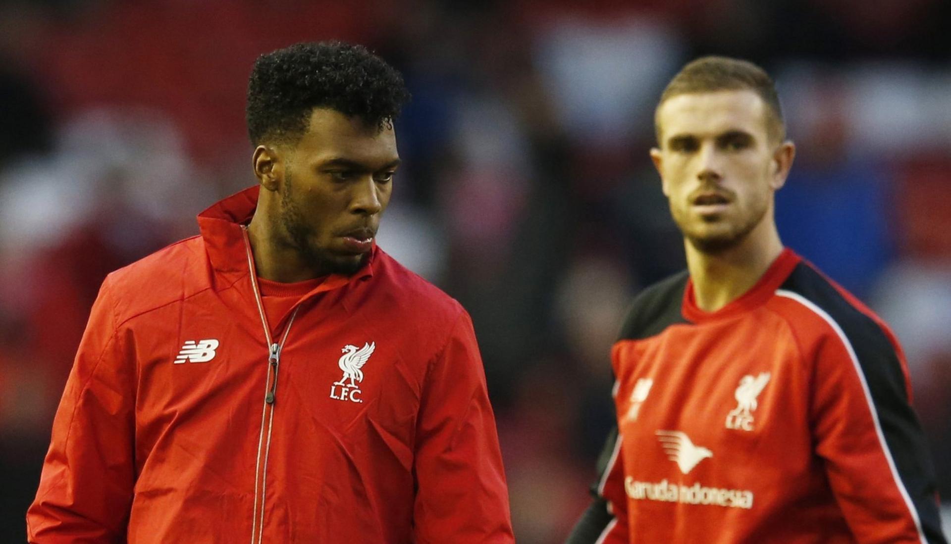 Daniel Sturridge (left) and Jordan Henderson