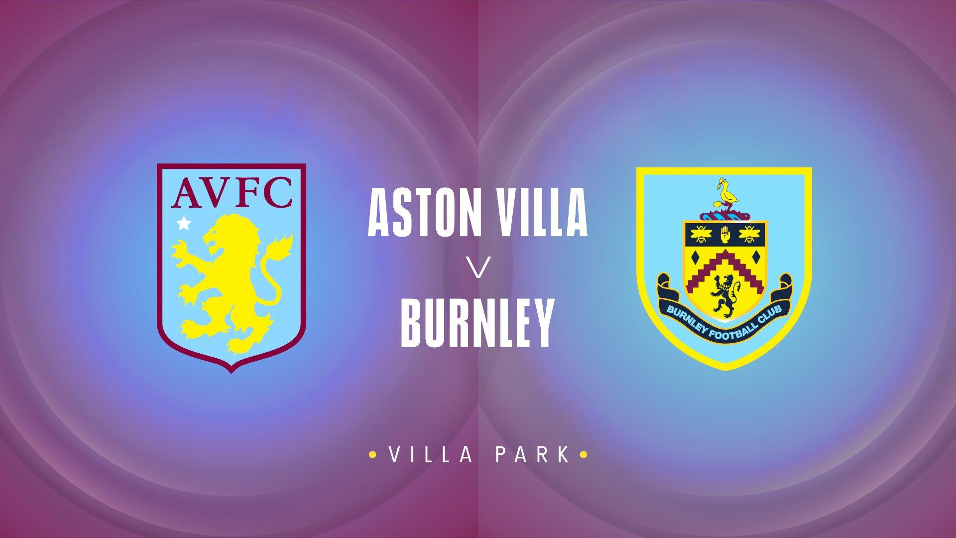 Aston Villa v Burnley