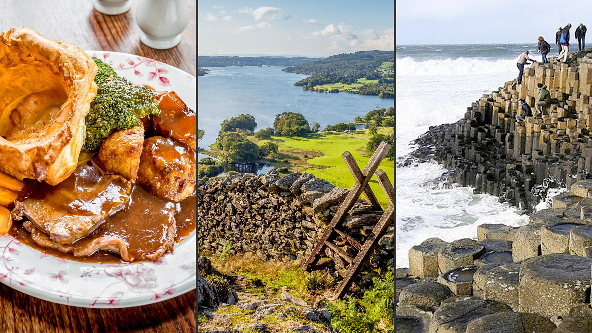 roast-dinner-lake-Windermere-and-giants-causeway.