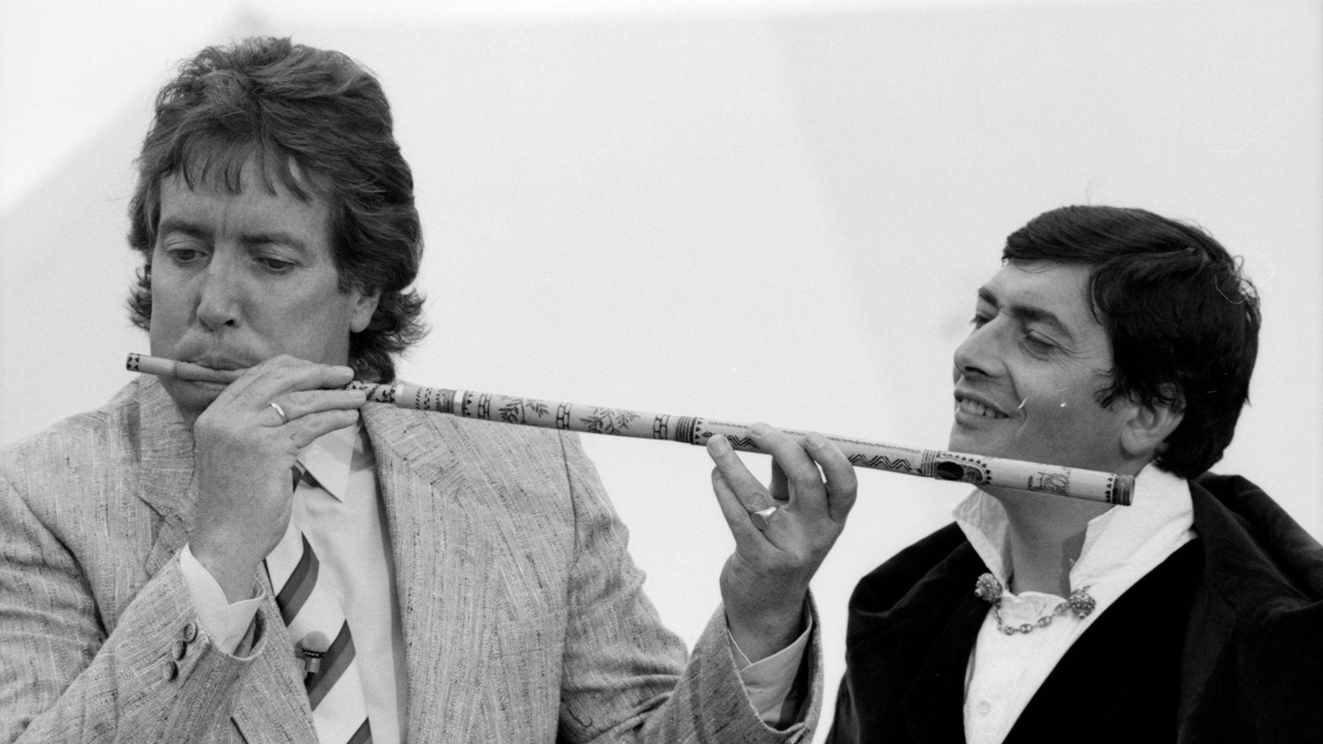 BBC Presenters at Llangollen International Musical Eisteddfod, 1987