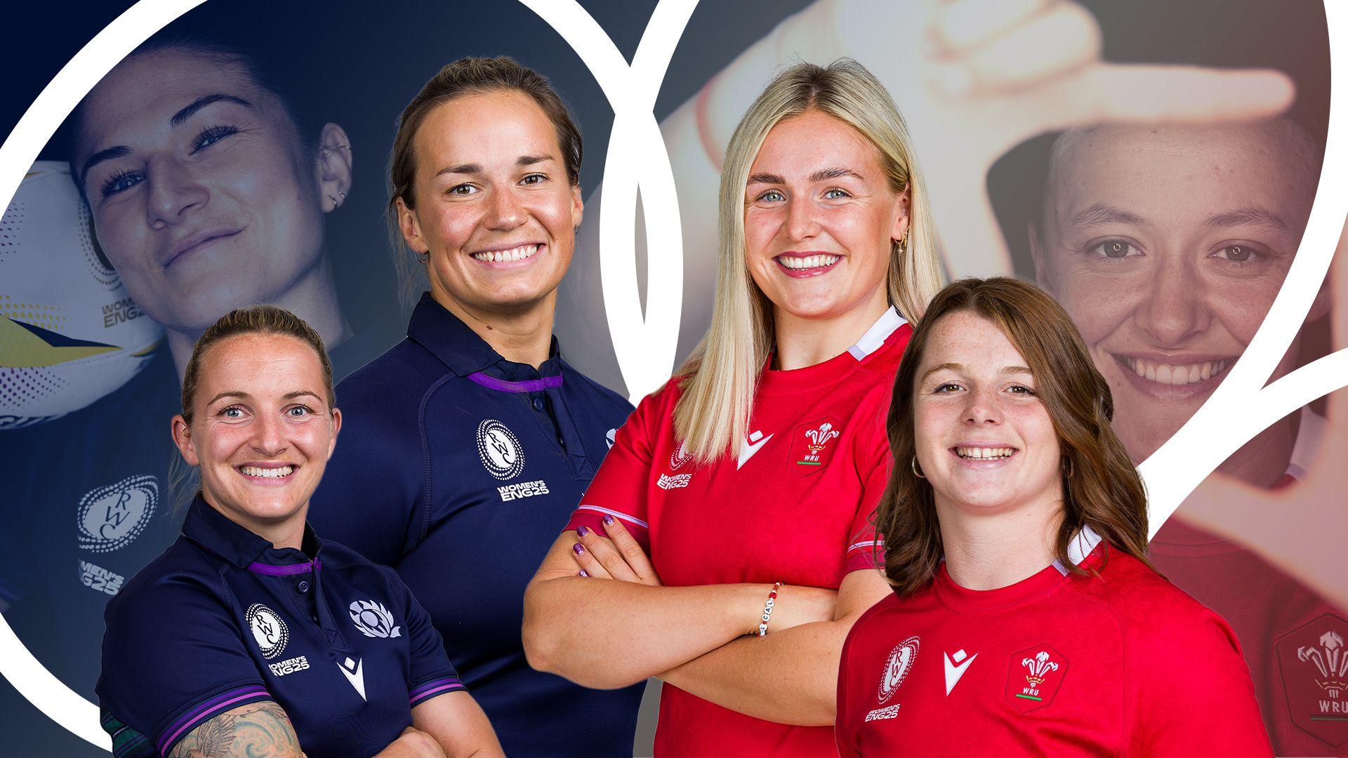 Helen Nelson, Lleucu George, Chloe Rollie, Rachel Malcolm, Alex Callender and Kate Williams

