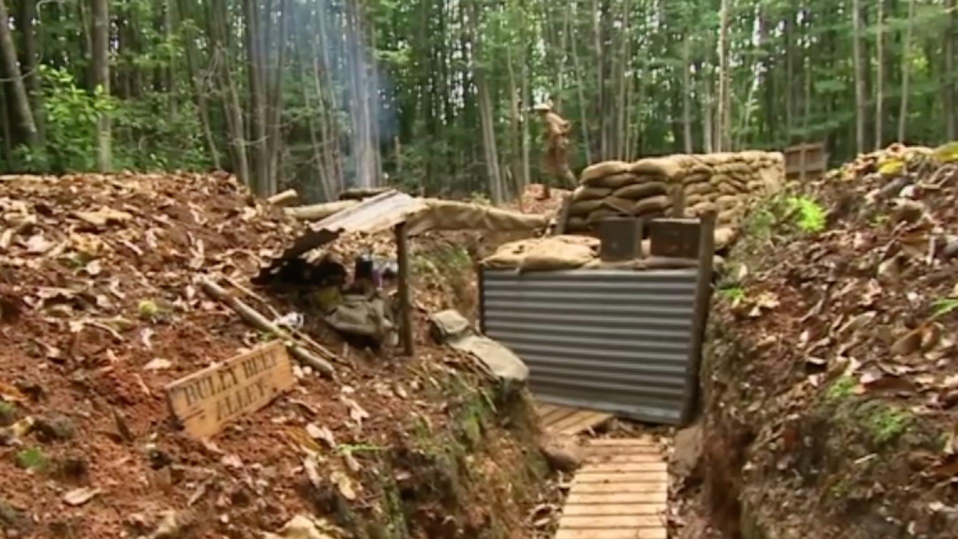 Trench replica