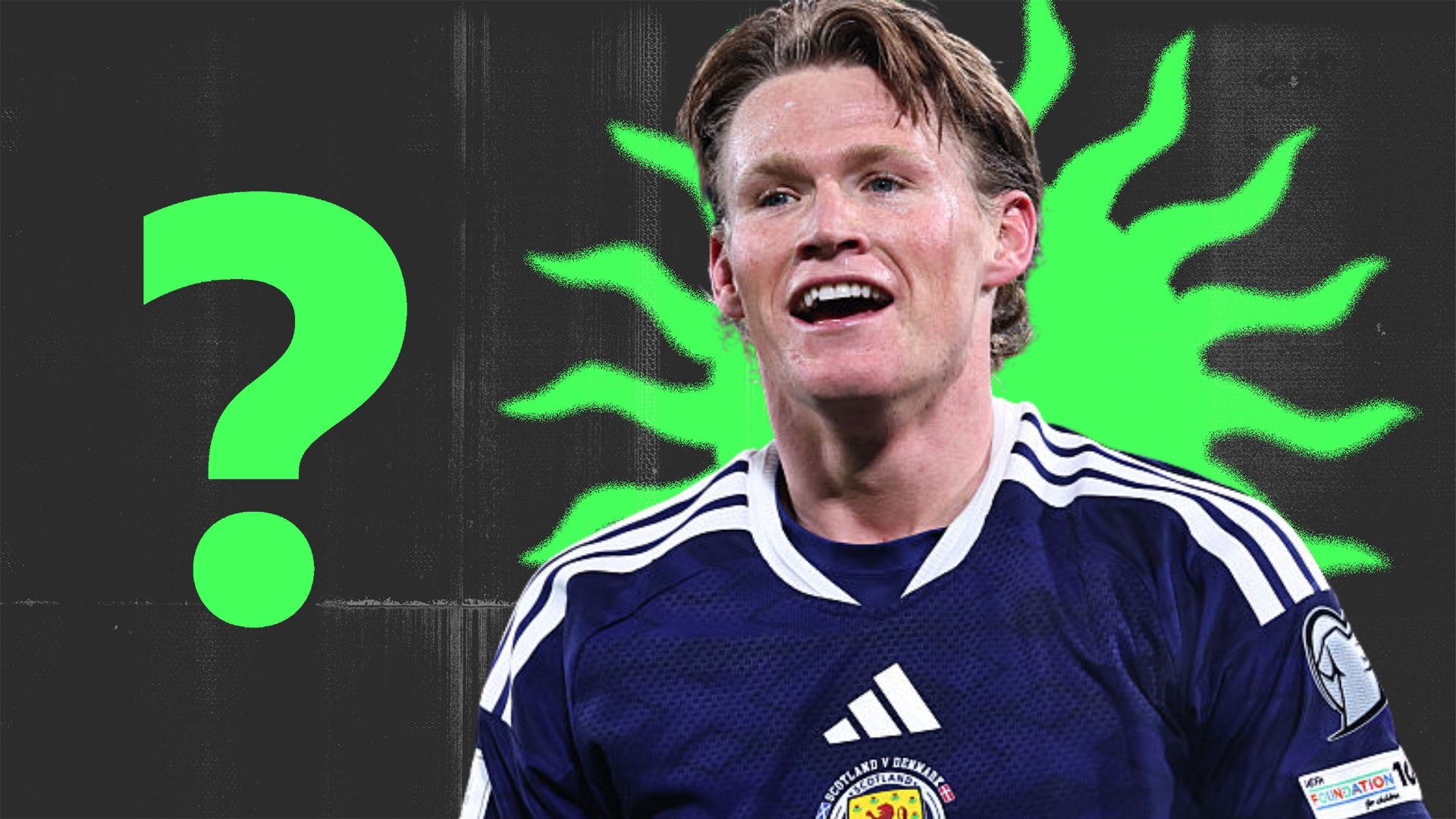 Scott McTominay celebrates Scotland reaching the World Cup