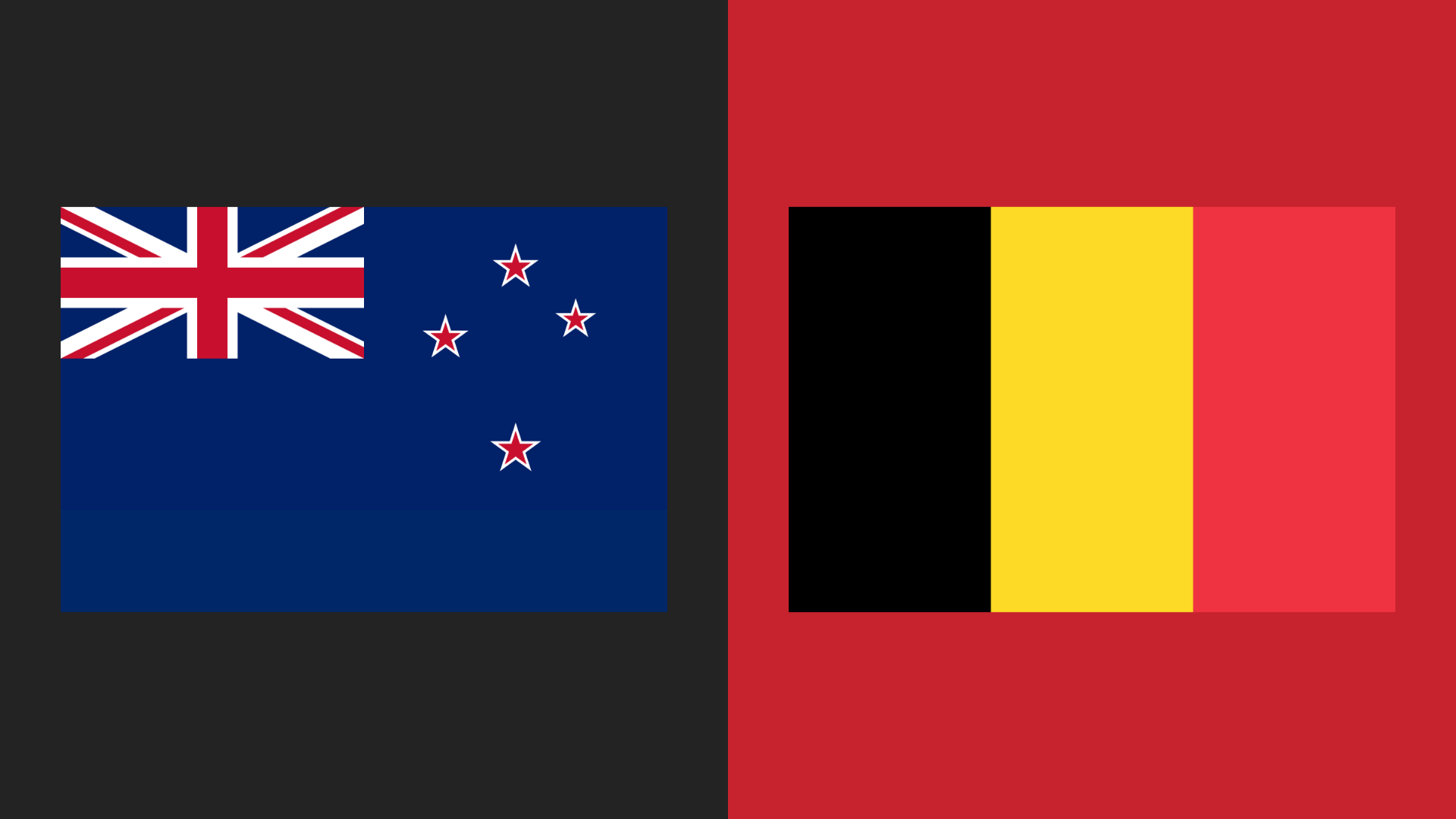 New Zealand v Belgium
