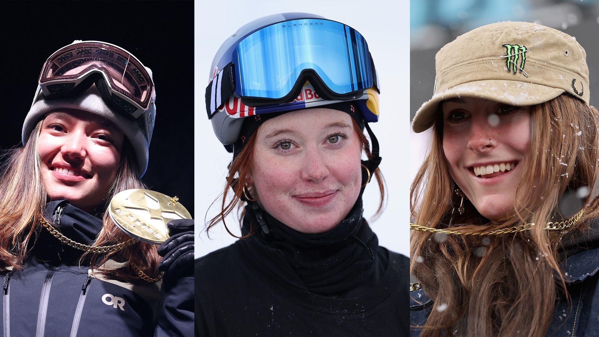 (L-R) Zoe Atkin, Kirsty Muir, Mia Brookes