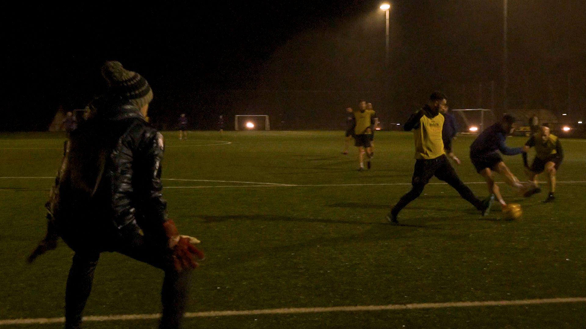 Luke MacAoidh le oidhirp air an tadhal aig pàirc Smith Avenue