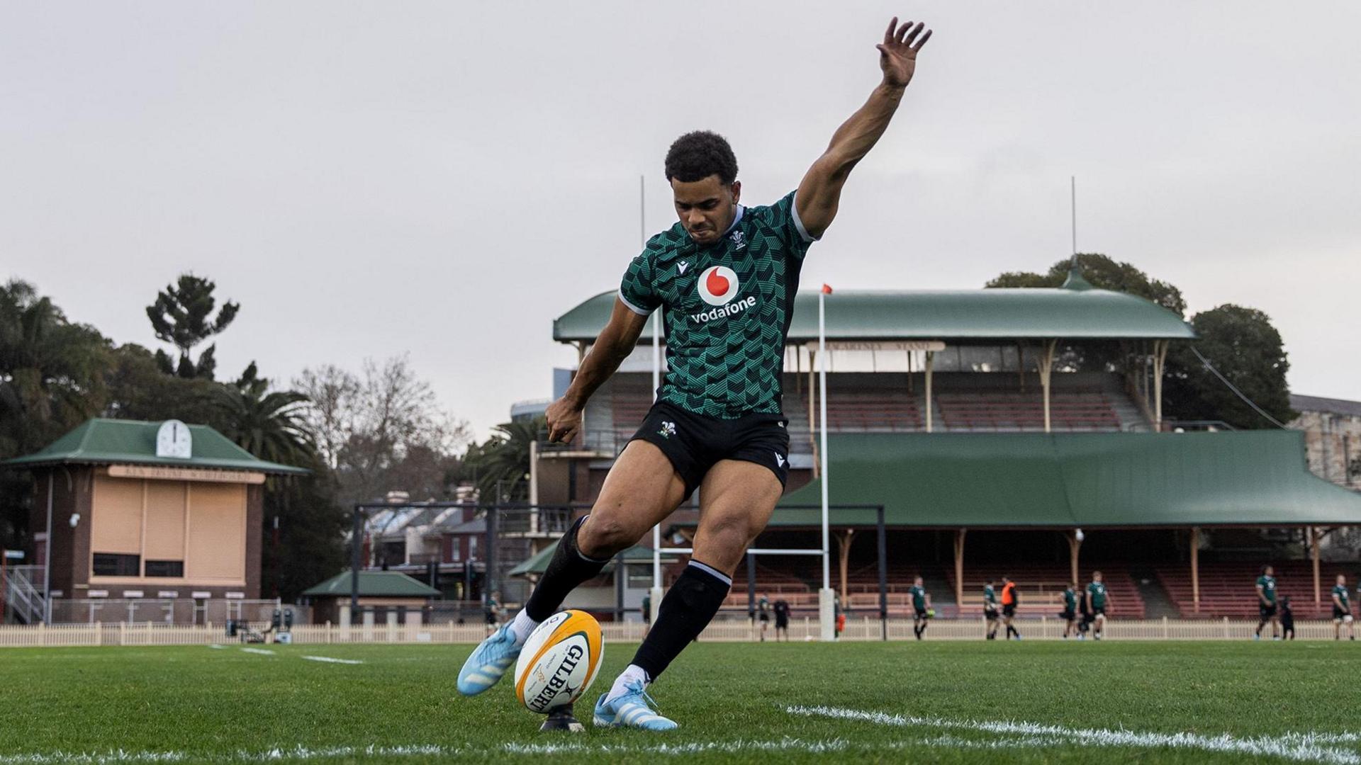 Ben Thomas kicked two conversions in his two internationals for Wales 