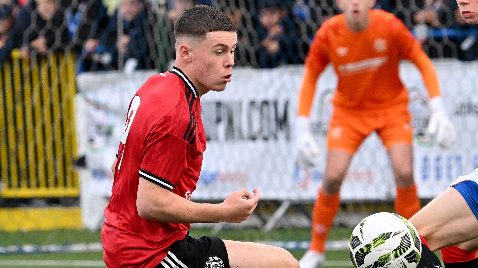 Kai Rooney in action