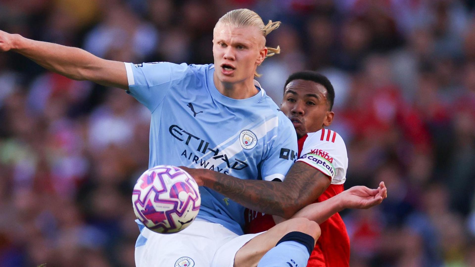 Erling Haaland and Gabriel