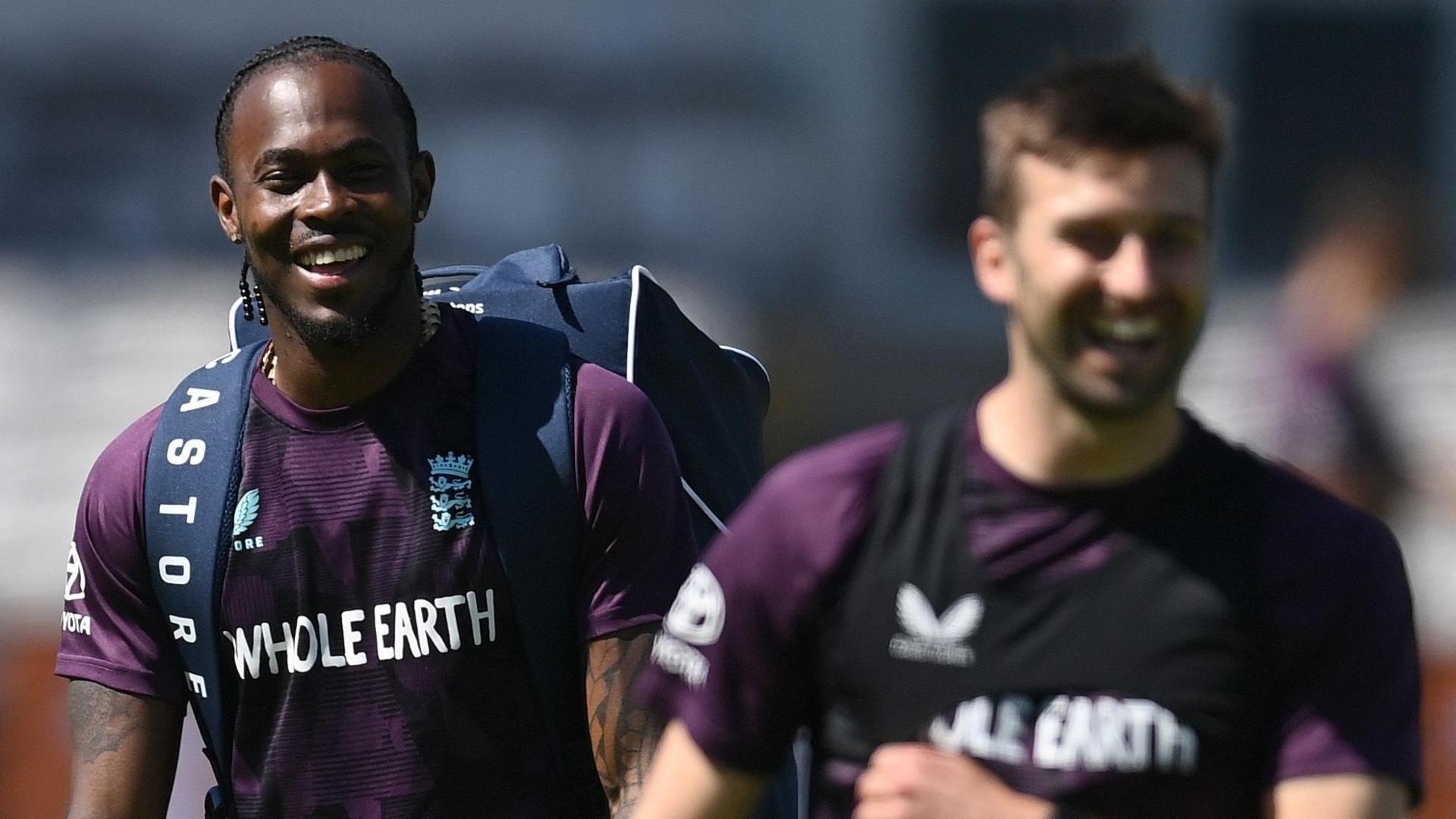 Jofra Archer and Mark Wood