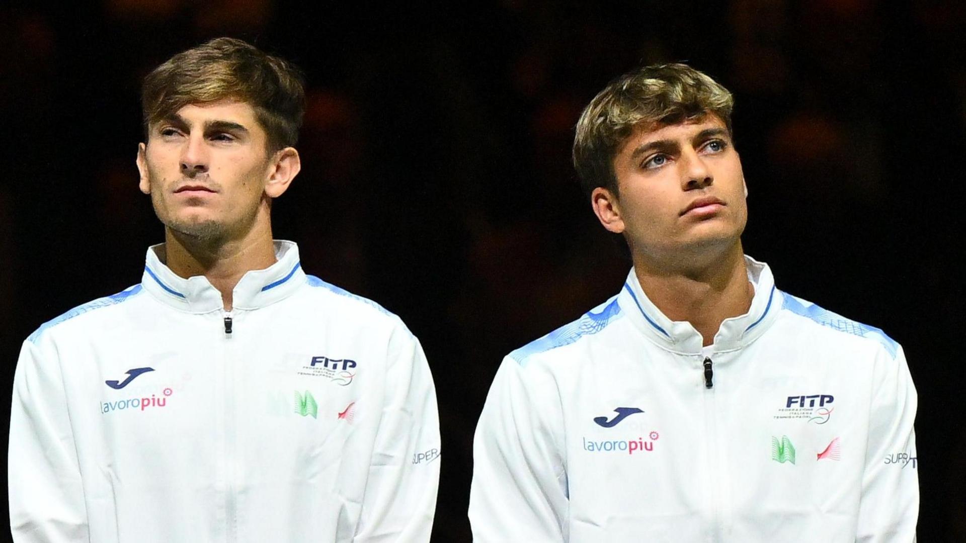 Matteo Arnaldi and Flavio Cobolli represent Italy at the Davis Cup