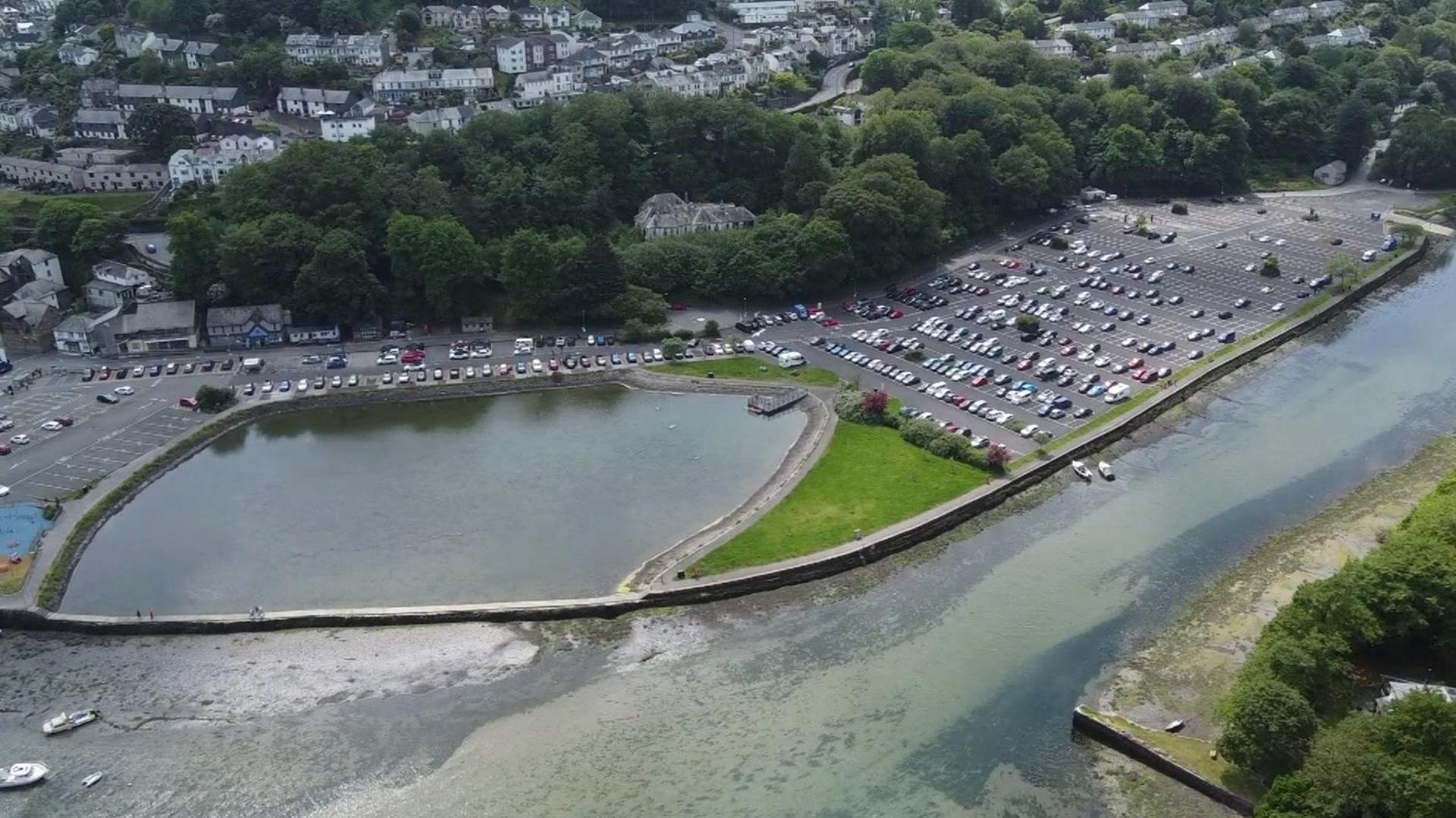 Looe Mill Pool car park 