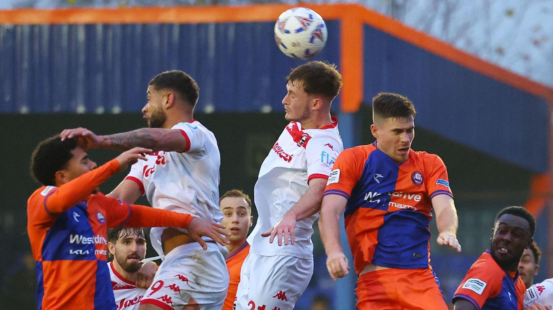 Action from Braintree Town v Truro City