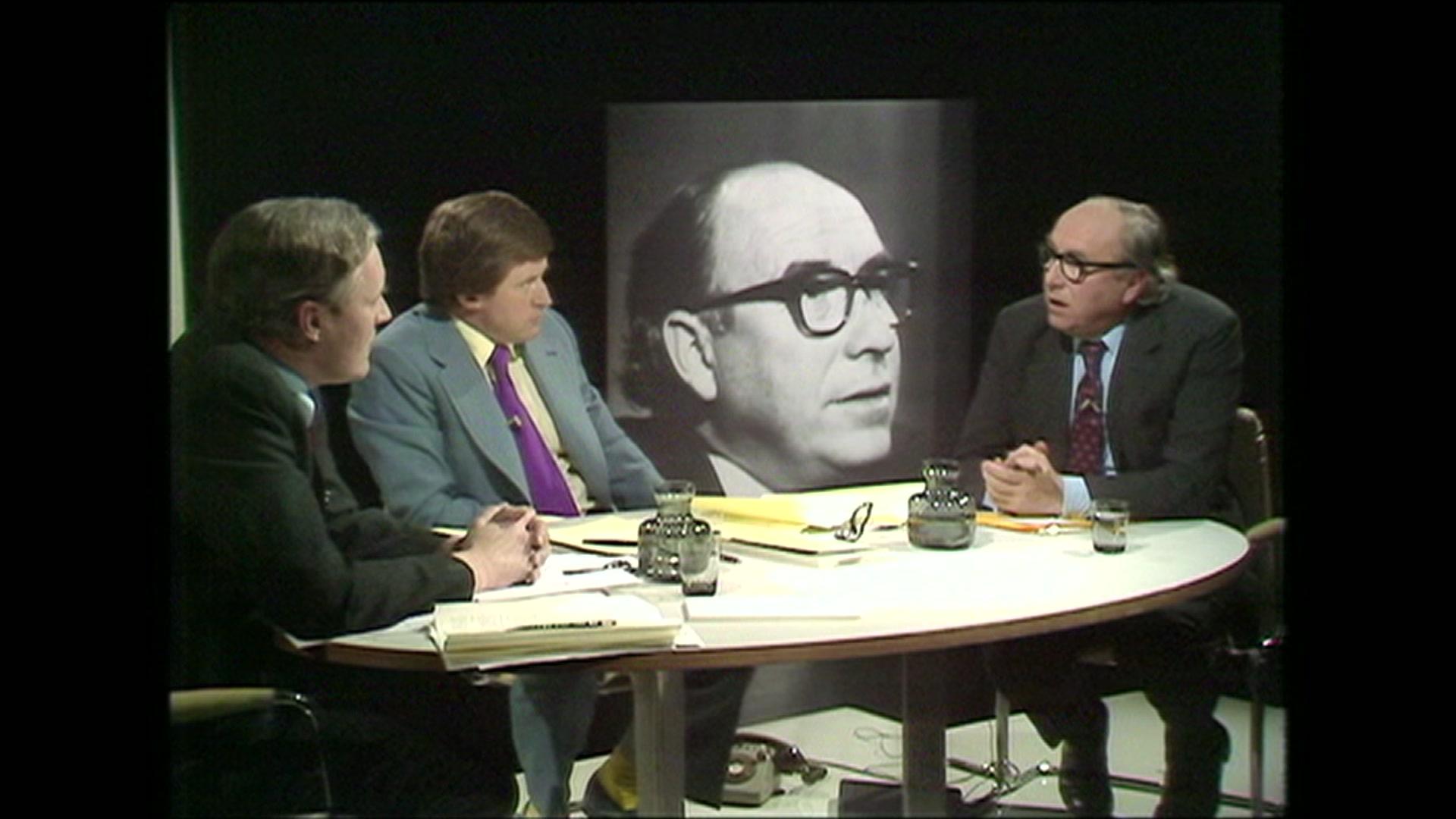 Roy Jenkins and Tony Benn on Panorama