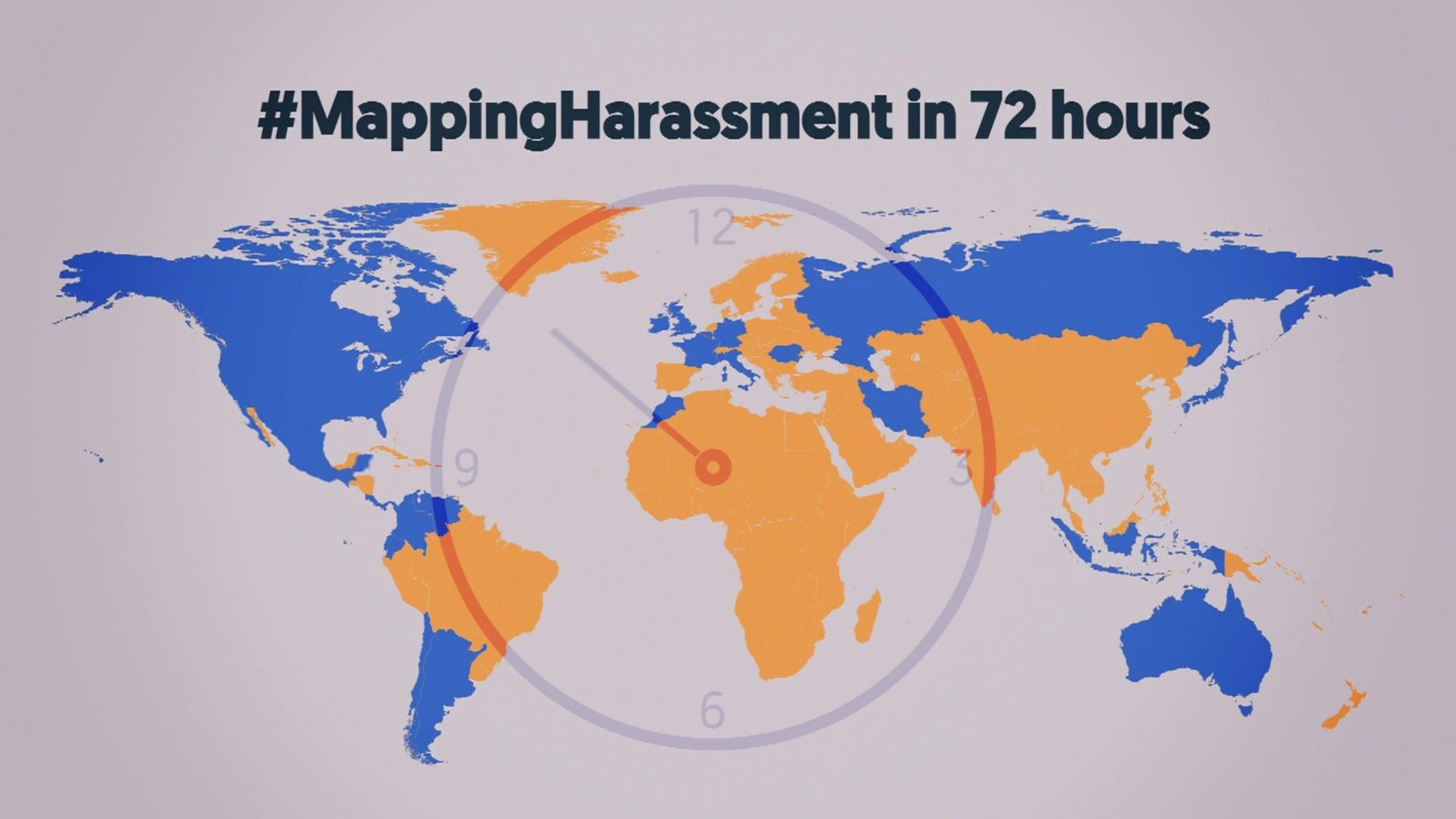 Street harassment map