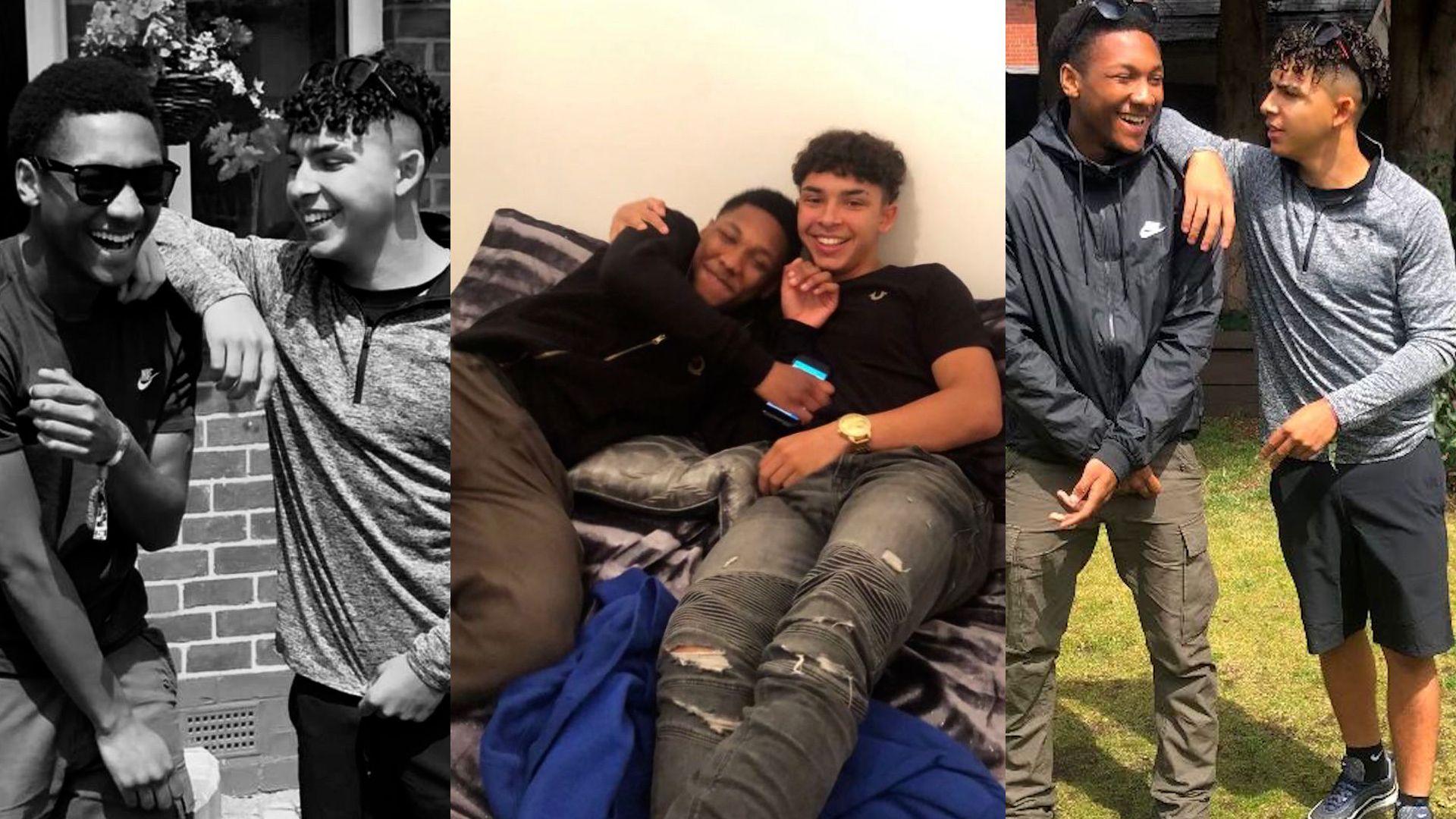 Tyrhys Dolan and his best friend Jeremy Wisten